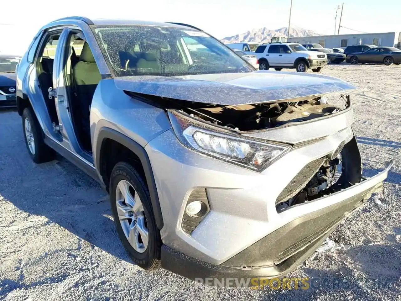 1 Photograph of a damaged car 2T3W1RFV5LC052692 TOYOTA RAV4 2020