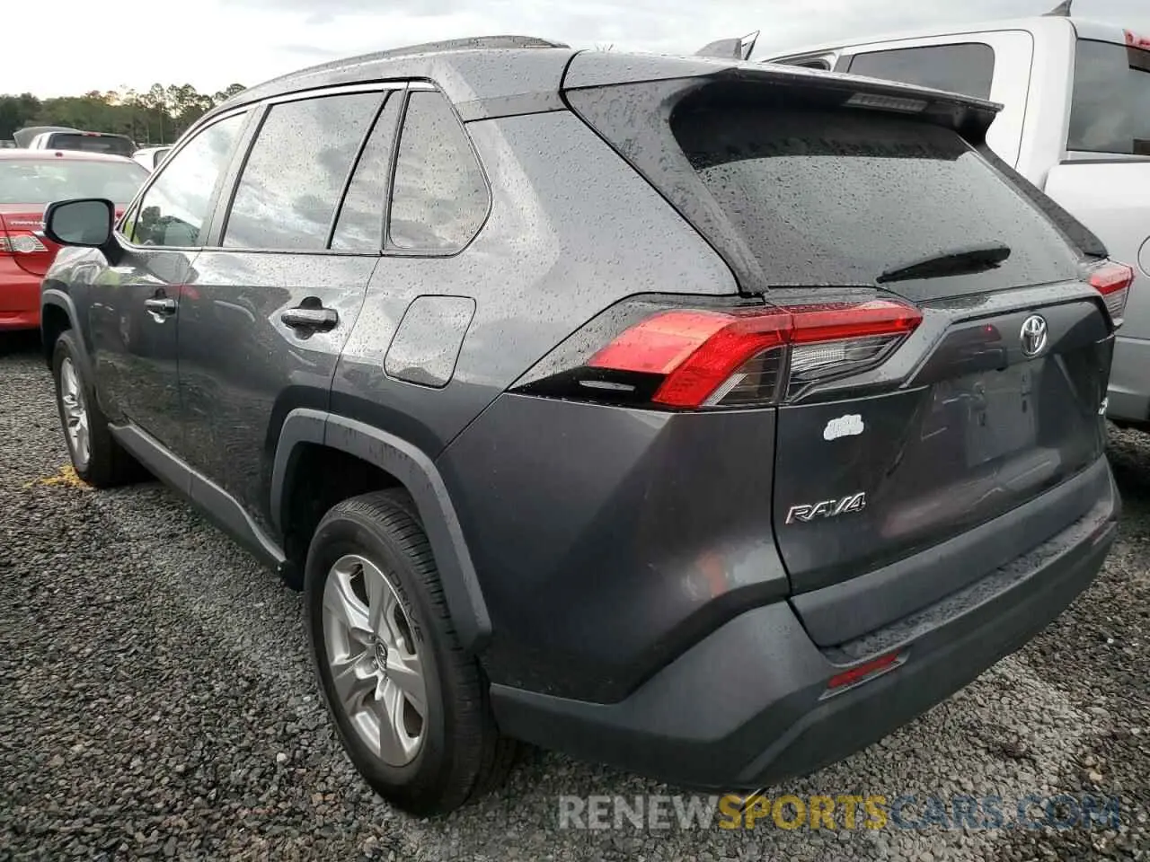 2 Photograph of a damaged car 2T3W1RFV5LC053213 TOYOTA RAV4 2020