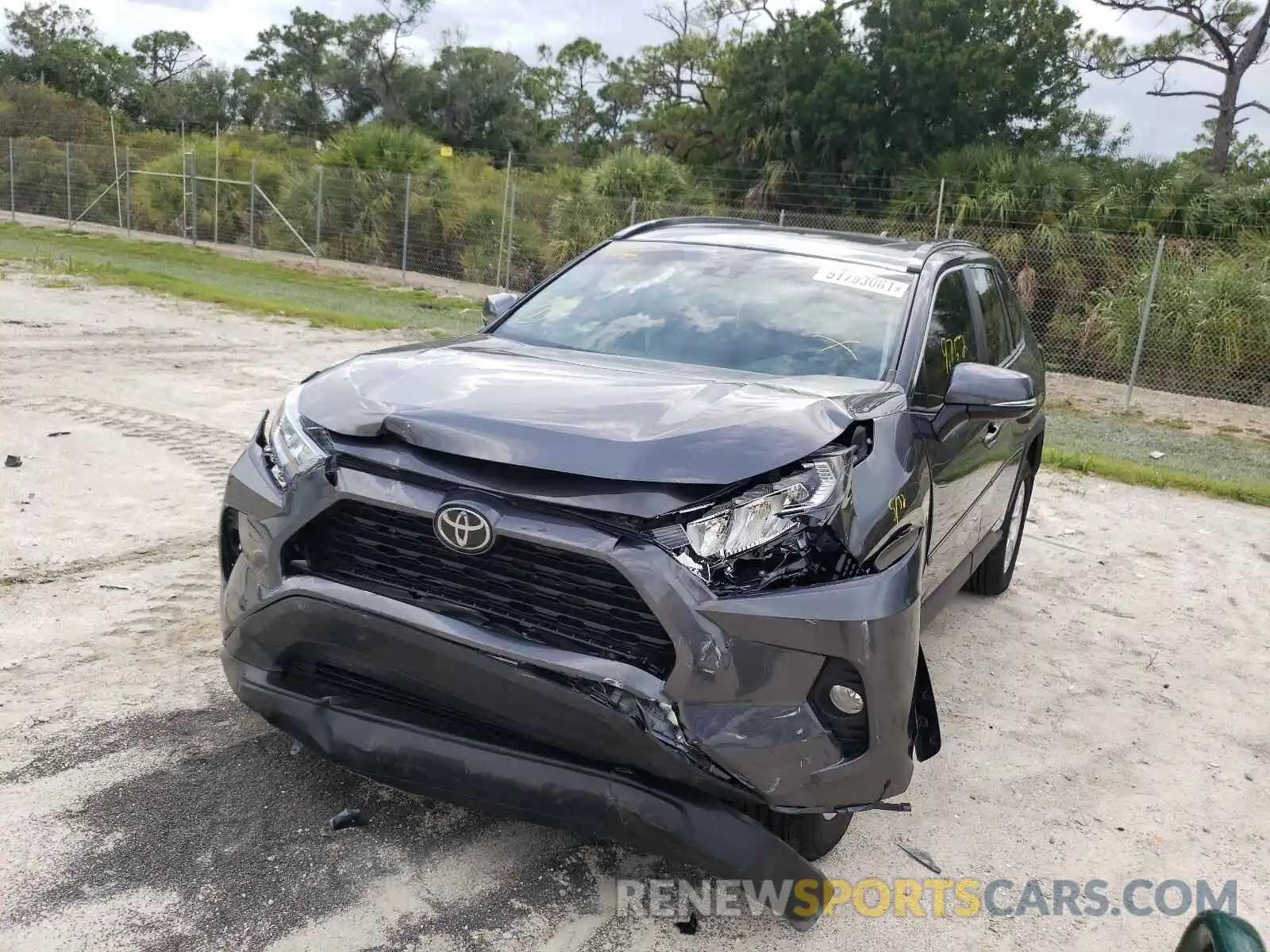 2 Photograph of a damaged car 2T3W1RFV5LC069931 TOYOTA RAV4 2020