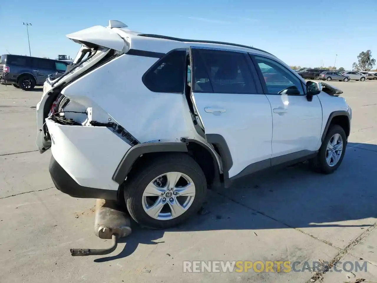 3 Photograph of a damaged car 2T3W1RFV5LW079244 TOYOTA RAV4 2020