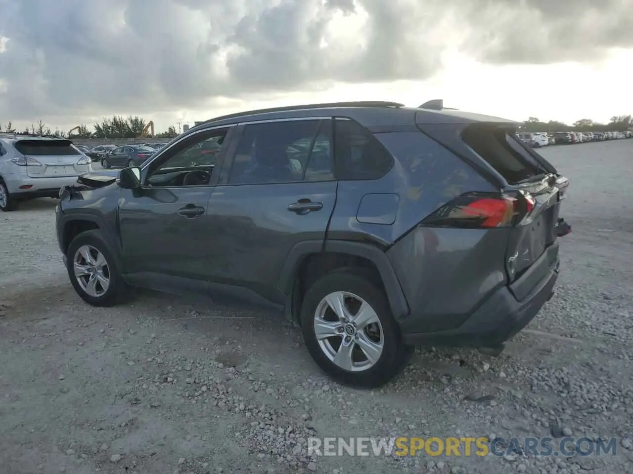 2 Photograph of a damaged car 2T3W1RFV6LC044438 TOYOTA RAV4 2020