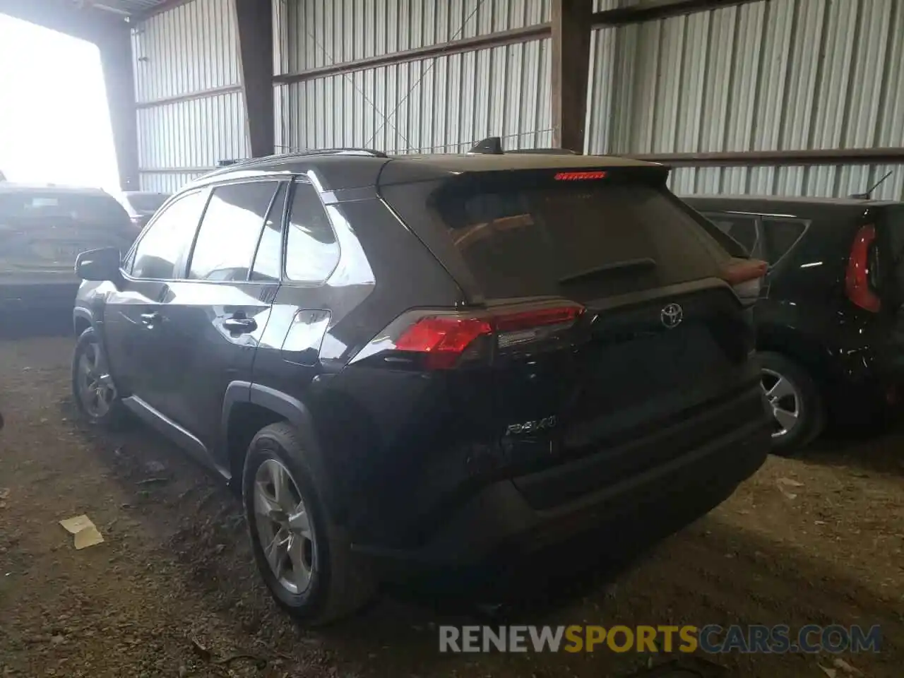 3 Photograph of a damaged car 2T3W1RFV6LC044729 TOYOTA RAV4 2020