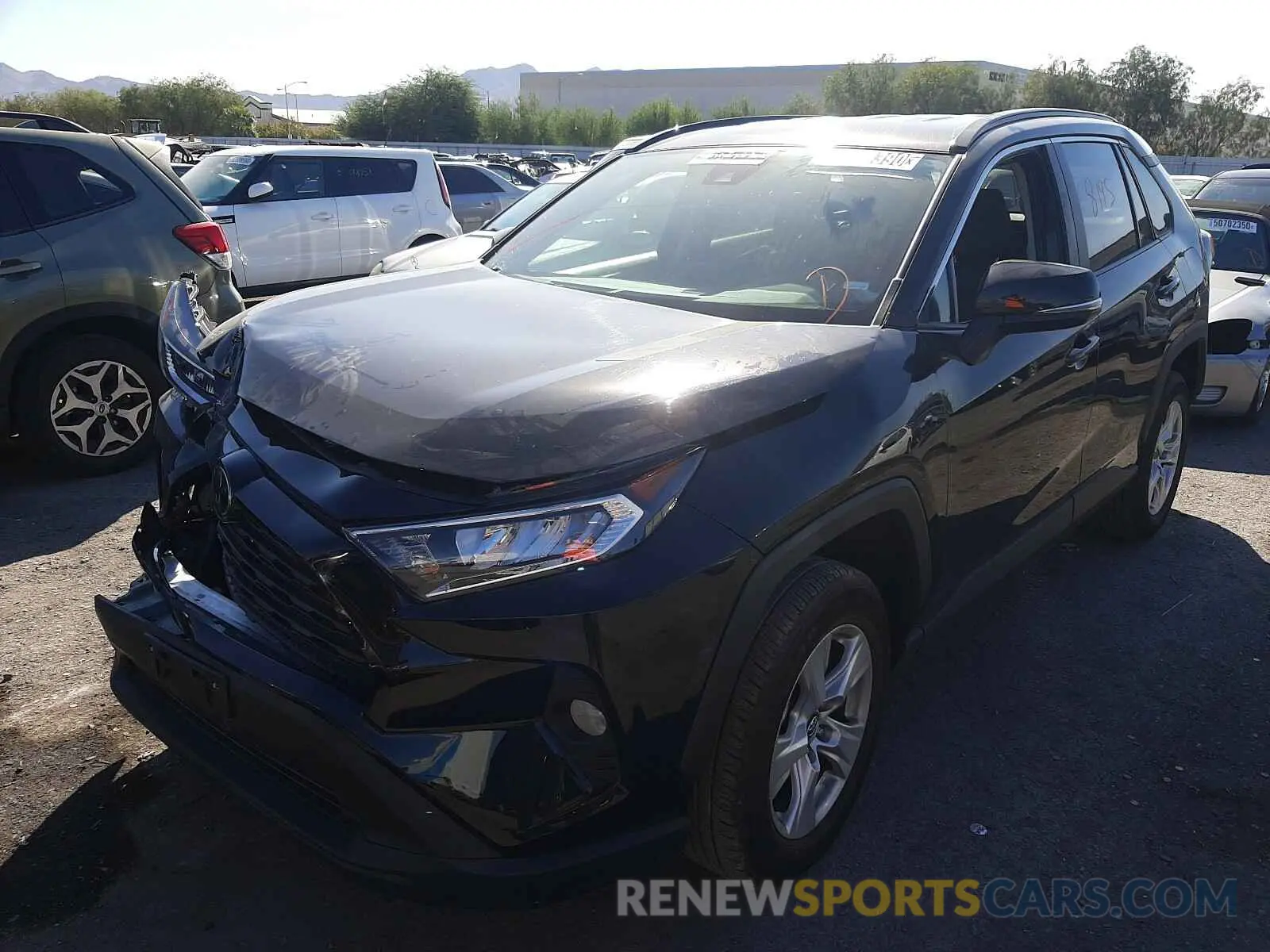 2 Photograph of a damaged car 2T3W1RFV6LC051650 TOYOTA RAV4 2020