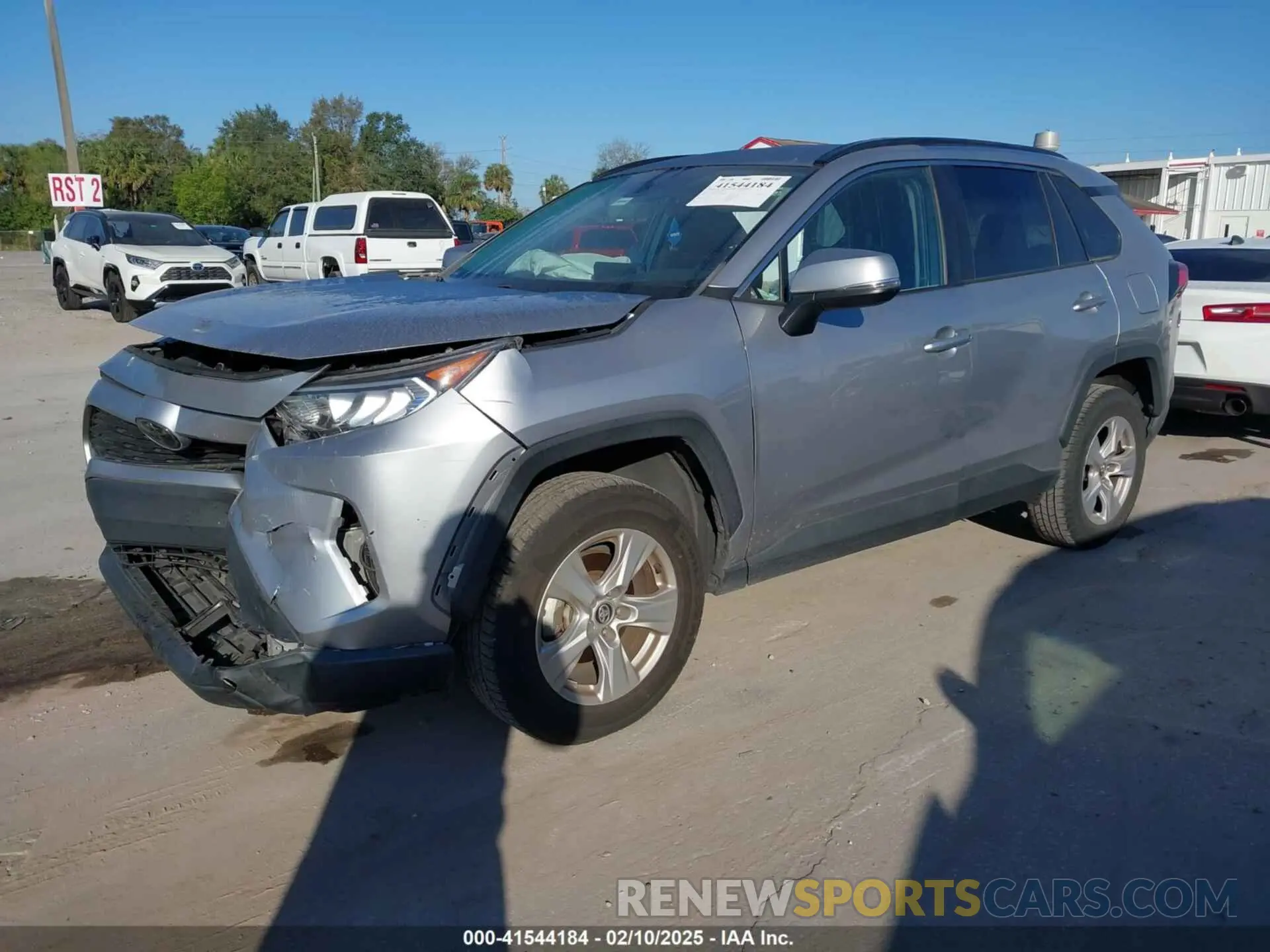 2 Photograph of a damaged car 2T3W1RFV6LC056802 TOYOTA RAV4 2020