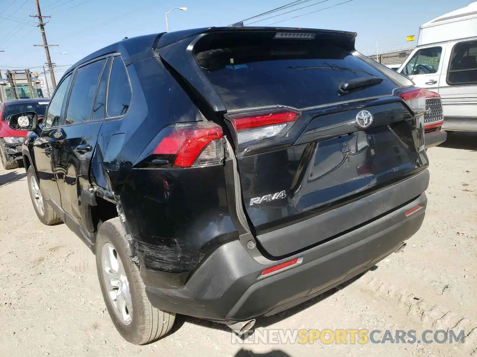 3 Photograph of a damaged car 2T3W1RFV6LC058002 TOYOTA RAV4 2020