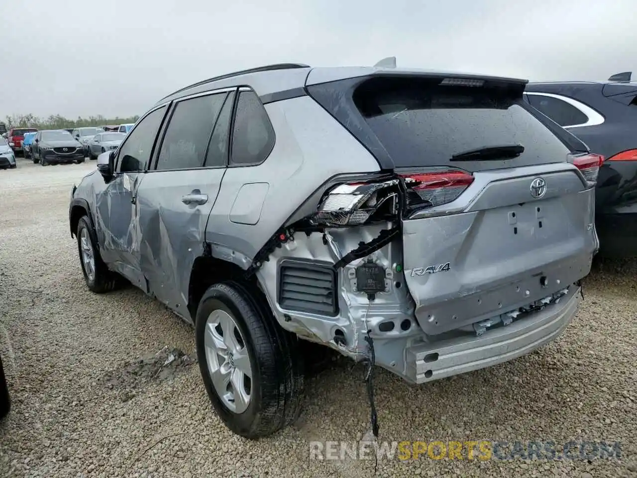 3 Photograph of a damaged car 2T3W1RFV6LC069470 TOYOTA RAV4 2020