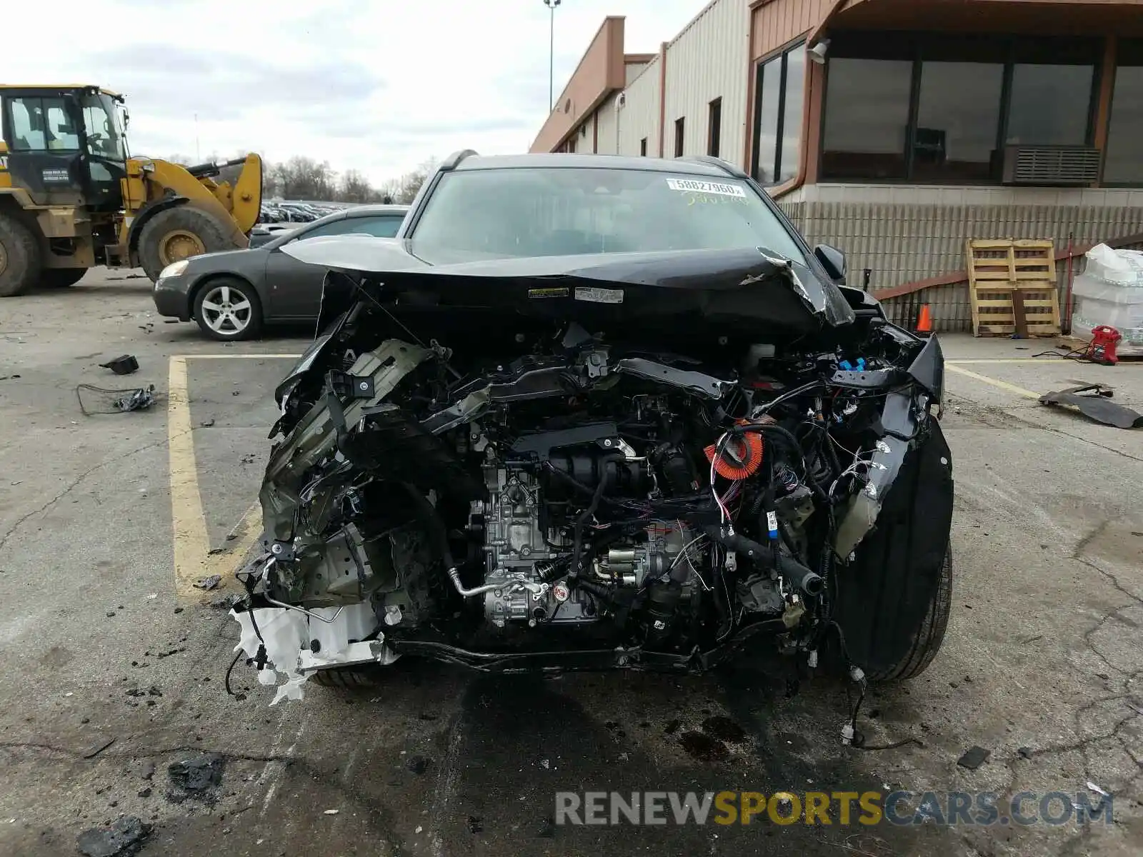 9 Photograph of a damaged car 2T3W1RFV6LC078198 TOYOTA RAV4 2020