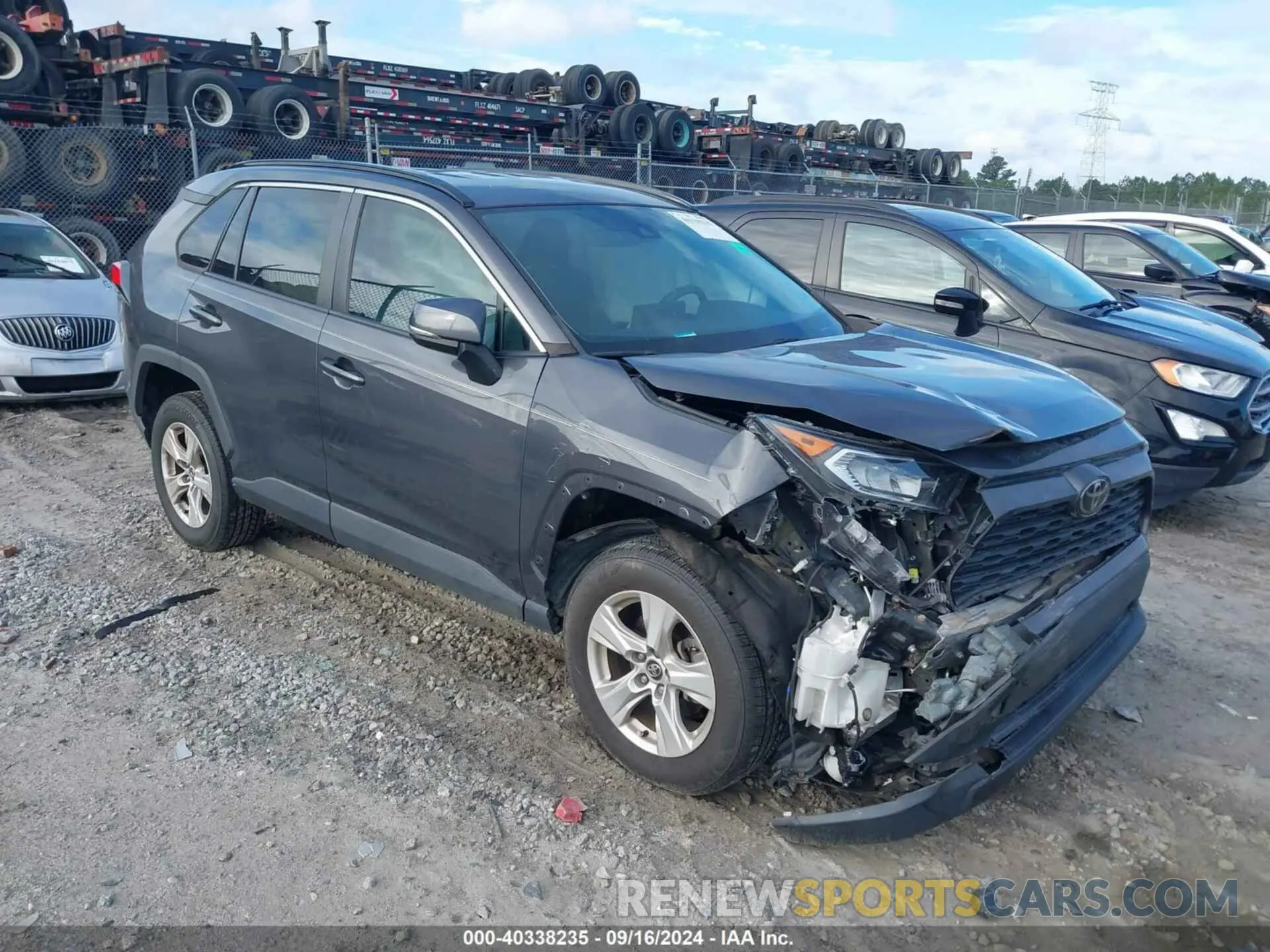 1 Photograph of a damaged car 2T3W1RFV6LW057818 TOYOTA RAV4 2020