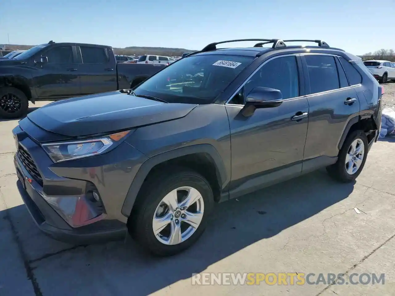 1 Photograph of a damaged car 2T3W1RFV6LW071556 TOYOTA RAV4 2020