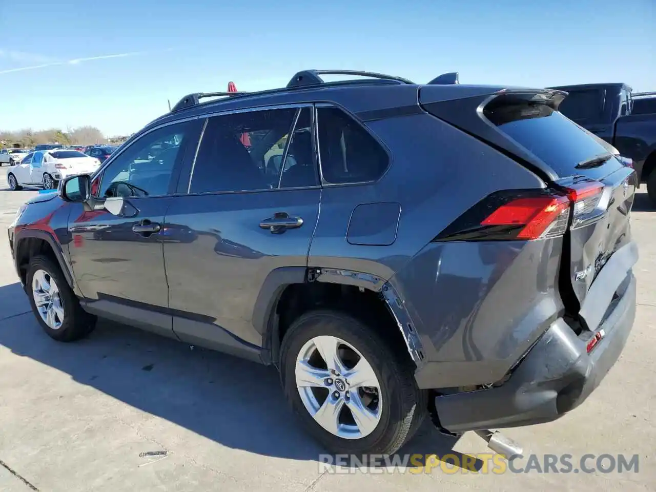 2 Photograph of a damaged car 2T3W1RFV6LW071556 TOYOTA RAV4 2020