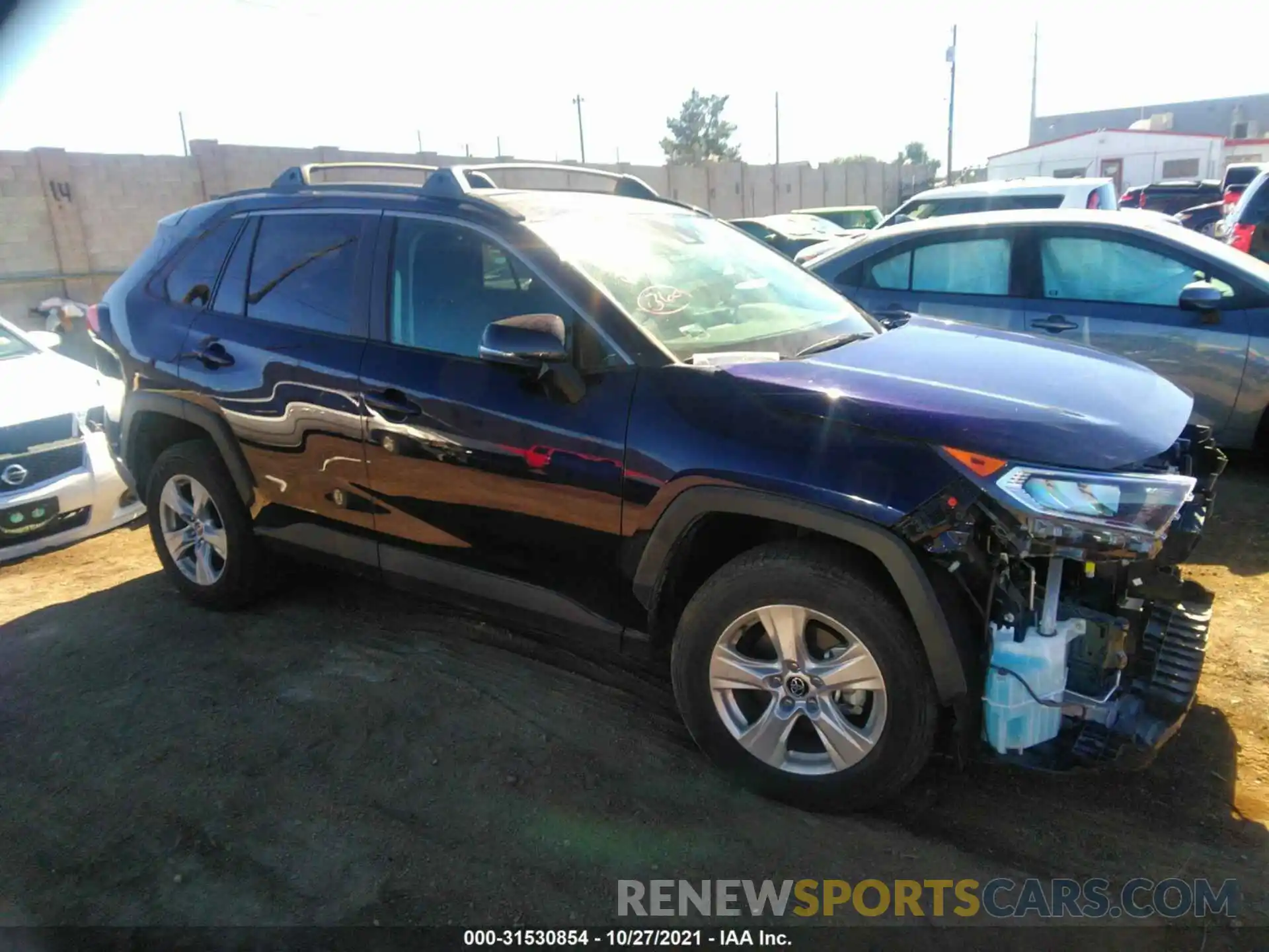 1 Photograph of a damaged car 2T3W1RFV6LW081133 TOYOTA RAV4 2020