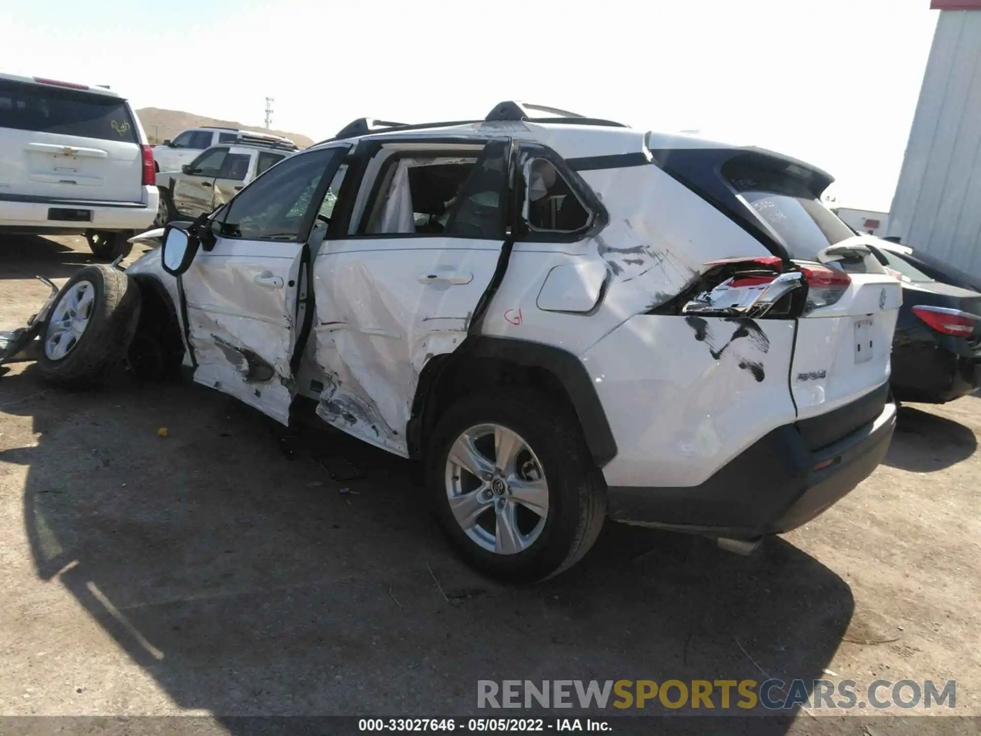 3 Photograph of a damaged car 2T3W1RFV6LW096263 TOYOTA RAV4 2020