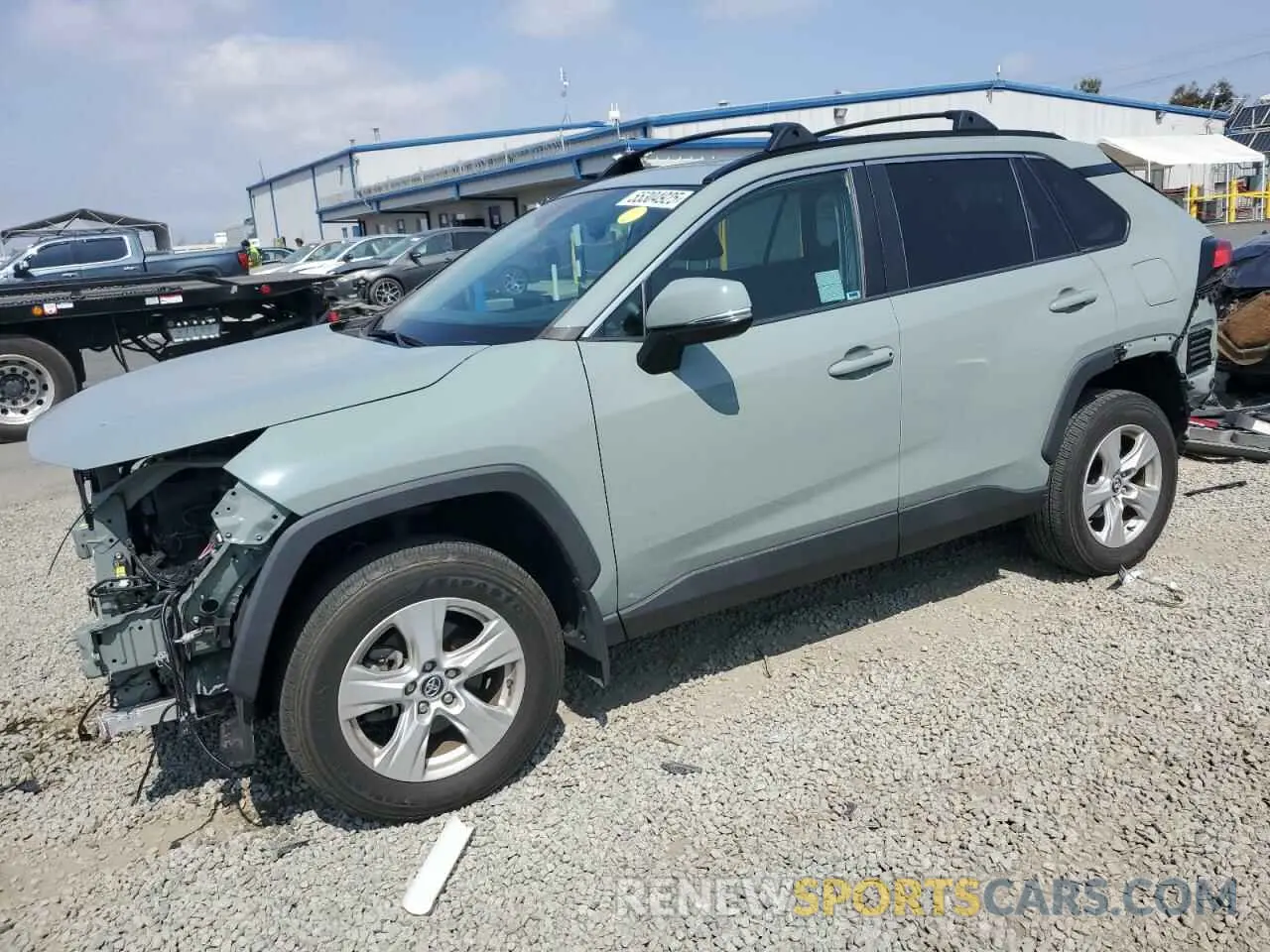 1 Photograph of a damaged car 2T3W1RFV6LW103597 TOYOTA RAV4 2020