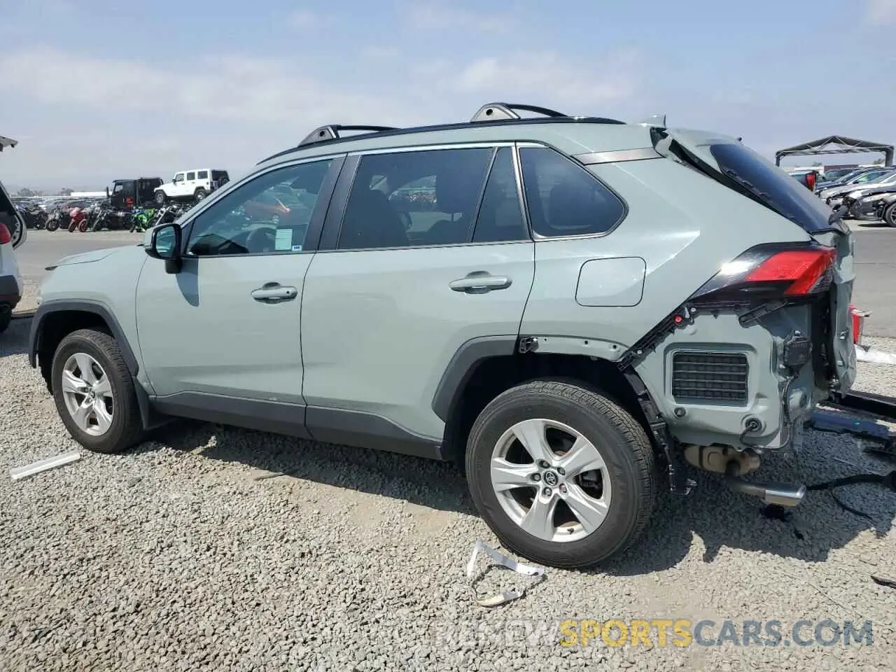2 Photograph of a damaged car 2T3W1RFV6LW103597 TOYOTA RAV4 2020