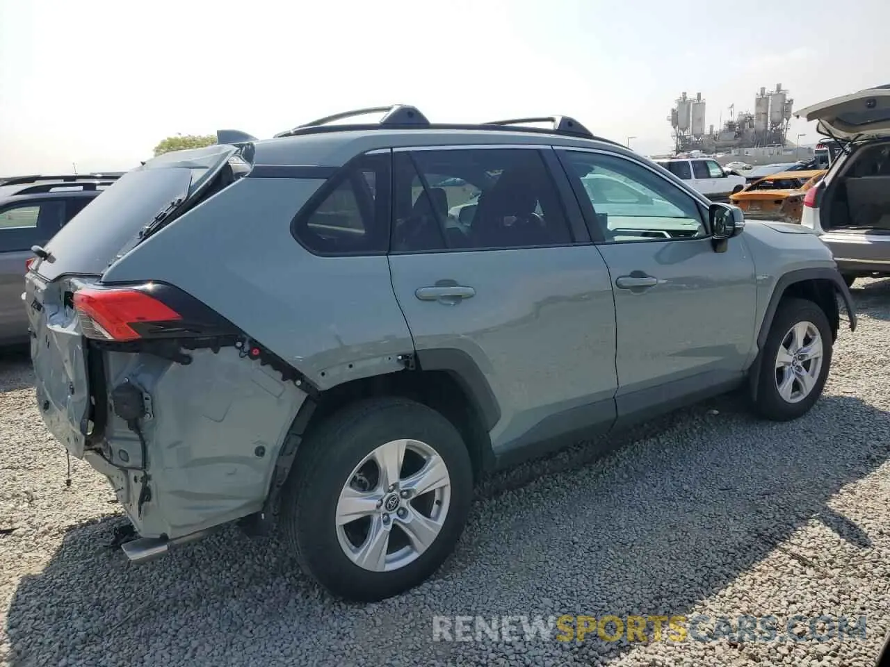 3 Photograph of a damaged car 2T3W1RFV6LW103597 TOYOTA RAV4 2020