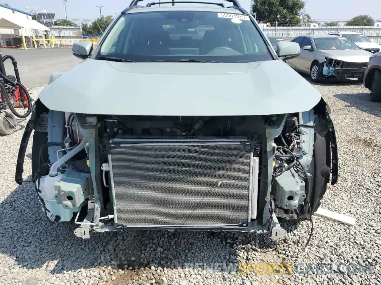 5 Photograph of a damaged car 2T3W1RFV6LW103597 TOYOTA RAV4 2020