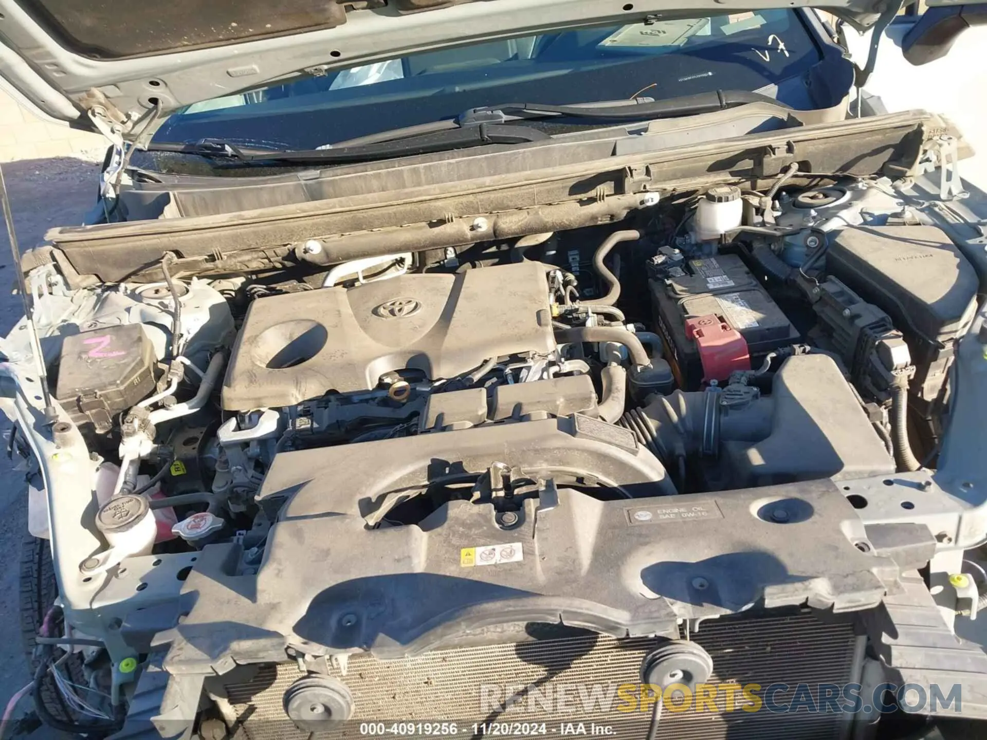 10 Photograph of a damaged car 2T3W1RFV7LC045954 TOYOTA RAV4 2020