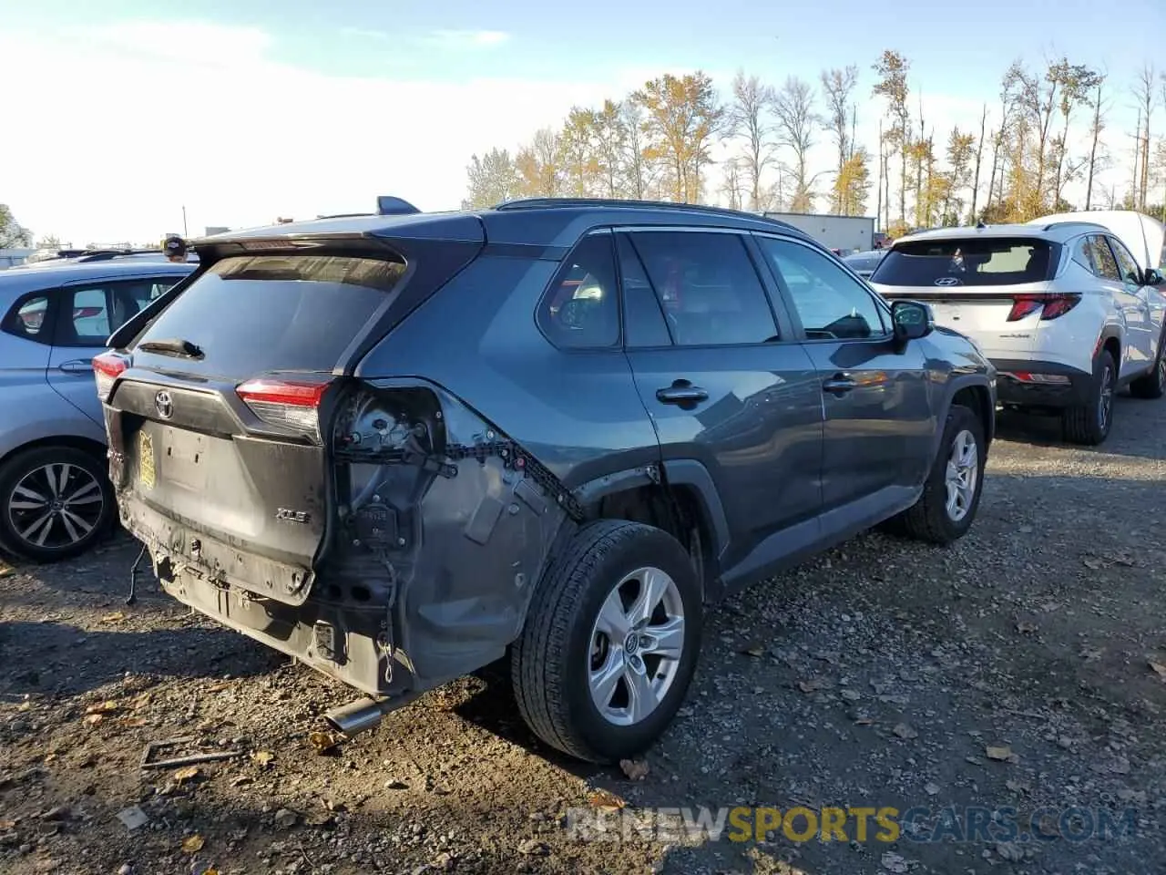 3 Photograph of a damaged car 2T3W1RFV7LC053486 TOYOTA RAV4 2020