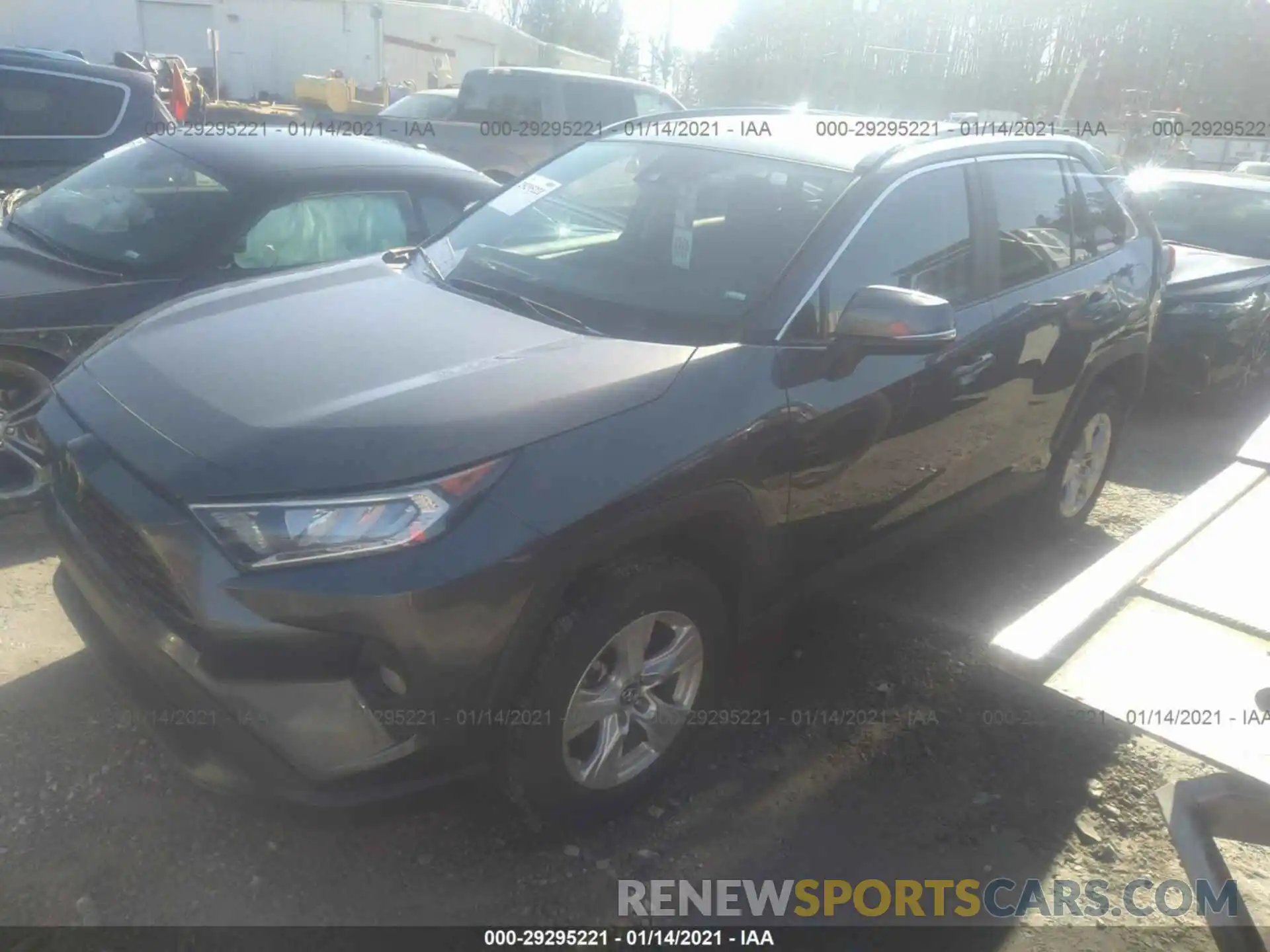 2 Photograph of a damaged car 2T3W1RFV7LC053679 TOYOTA RAV4 2020