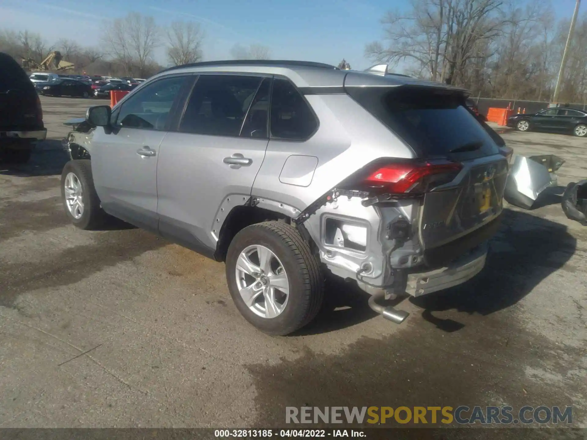 3 Photograph of a damaged car 2T3W1RFV7LC055383 TOYOTA RAV4 2020