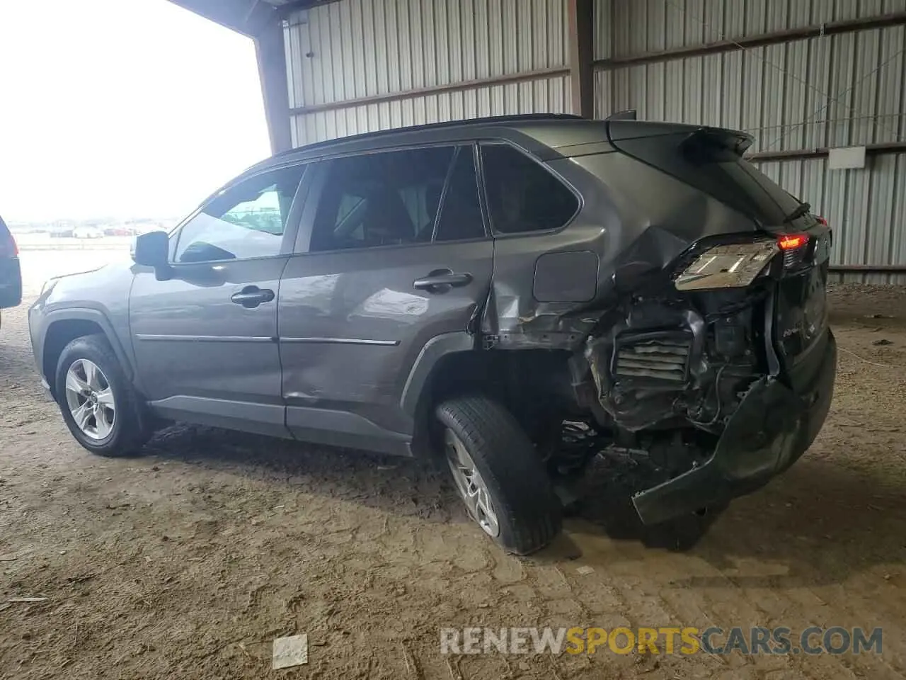 2 Photograph of a damaged car 2T3W1RFV7LC069817 TOYOTA RAV4 2020