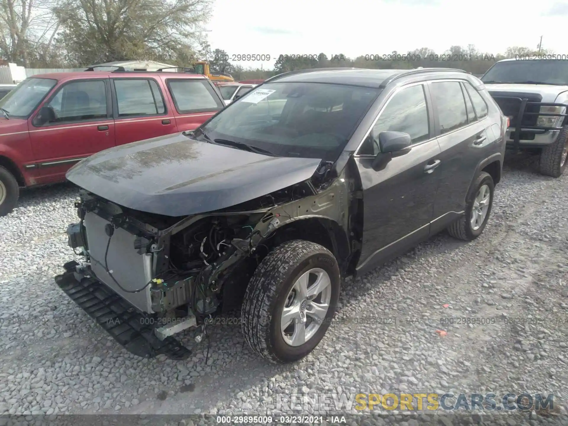 2 Photograph of a damaged car 2T3W1RFV7LC076069 TOYOTA RAV4 2020