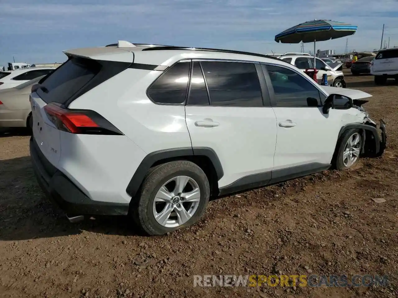 3 Photograph of a damaged car 2T3W1RFV7LW062056 TOYOTA RAV4 2020