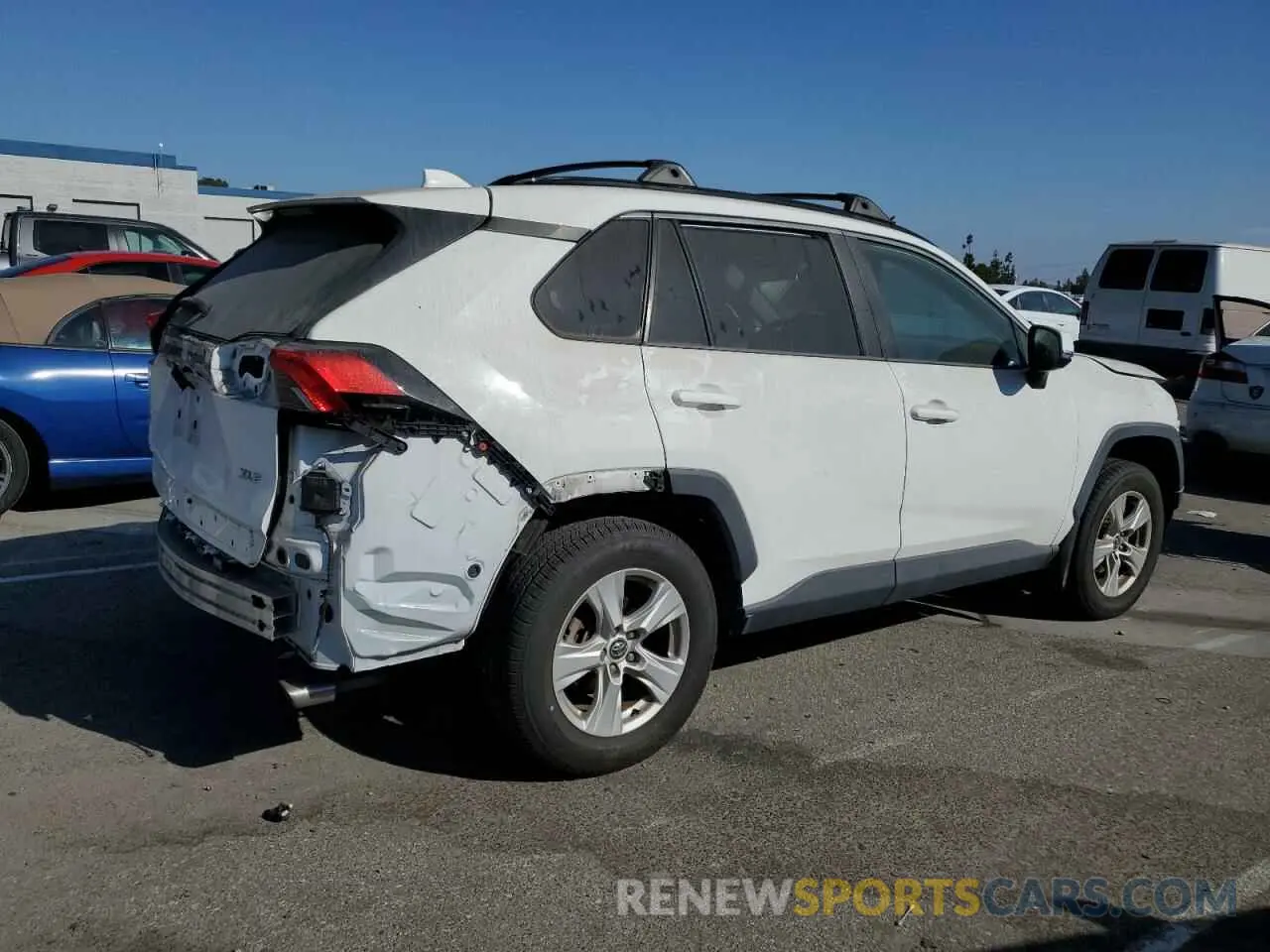 3 Photograph of a damaged car 2T3W1RFV7LW062168 TOYOTA RAV4 2020