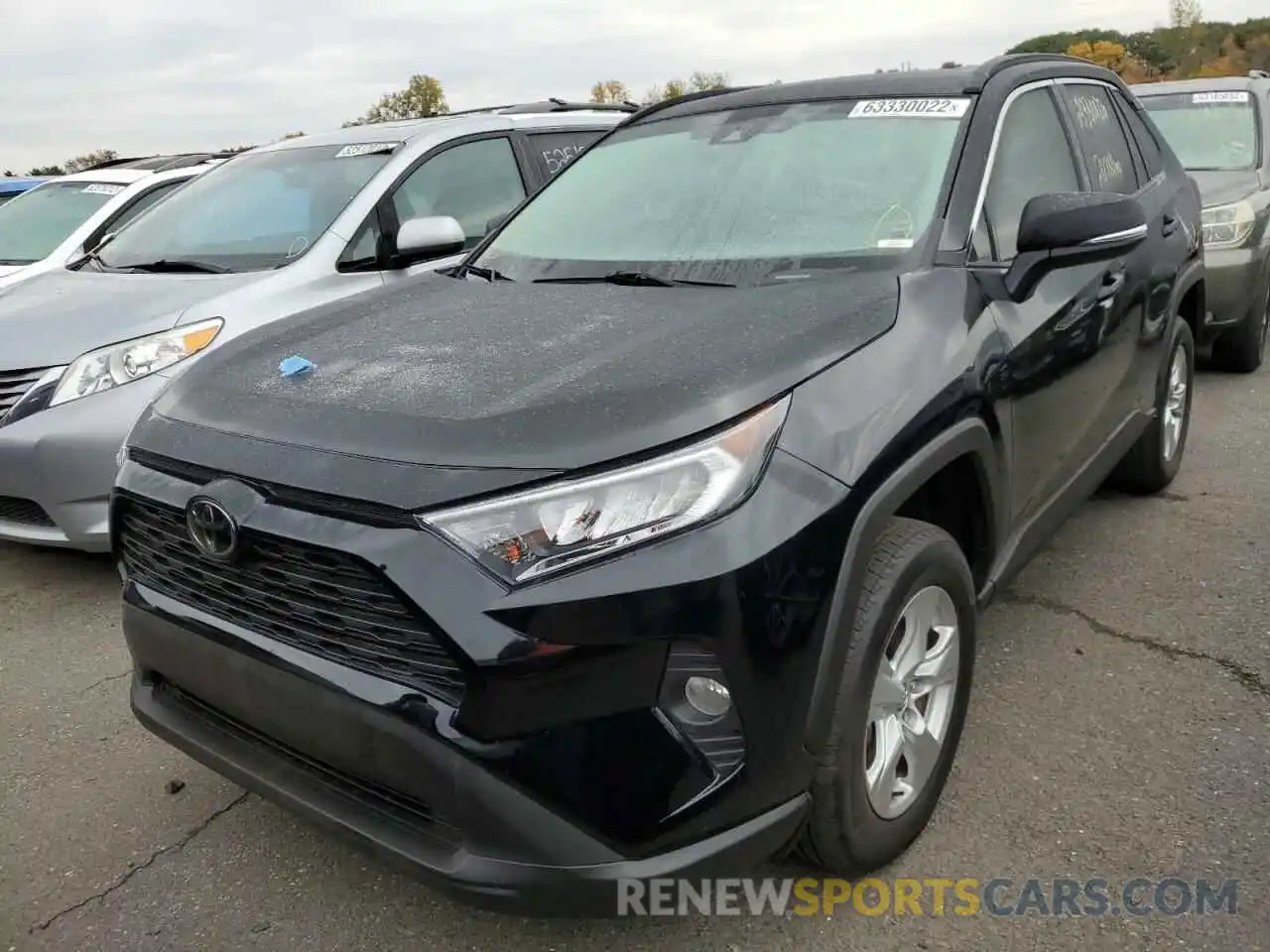 2 Photograph of a damaged car 2T3W1RFV7LW066026 TOYOTA RAV4 2020