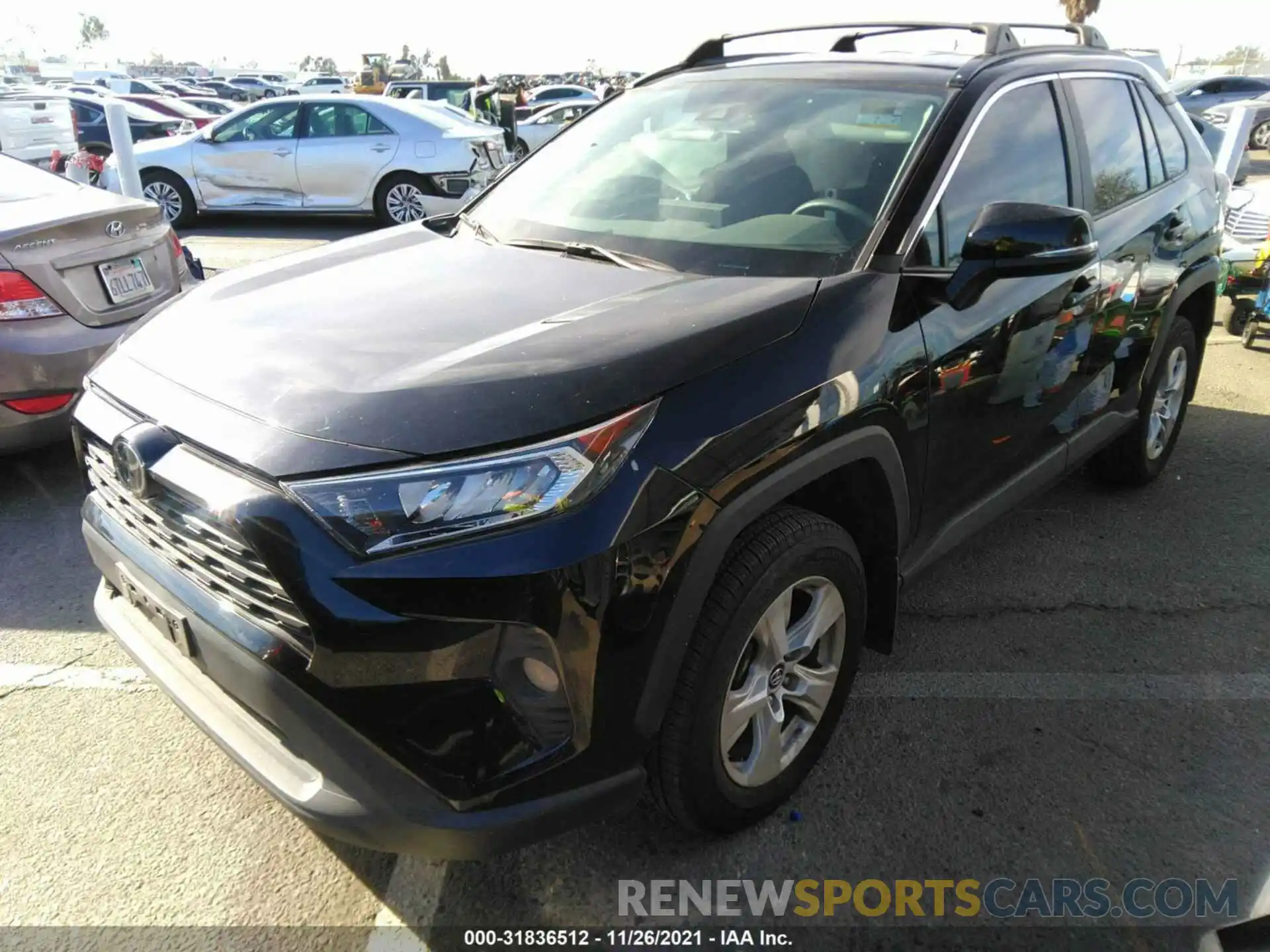 2 Photograph of a damaged car 2T3W1RFV7LW069363 TOYOTA RAV4 2020