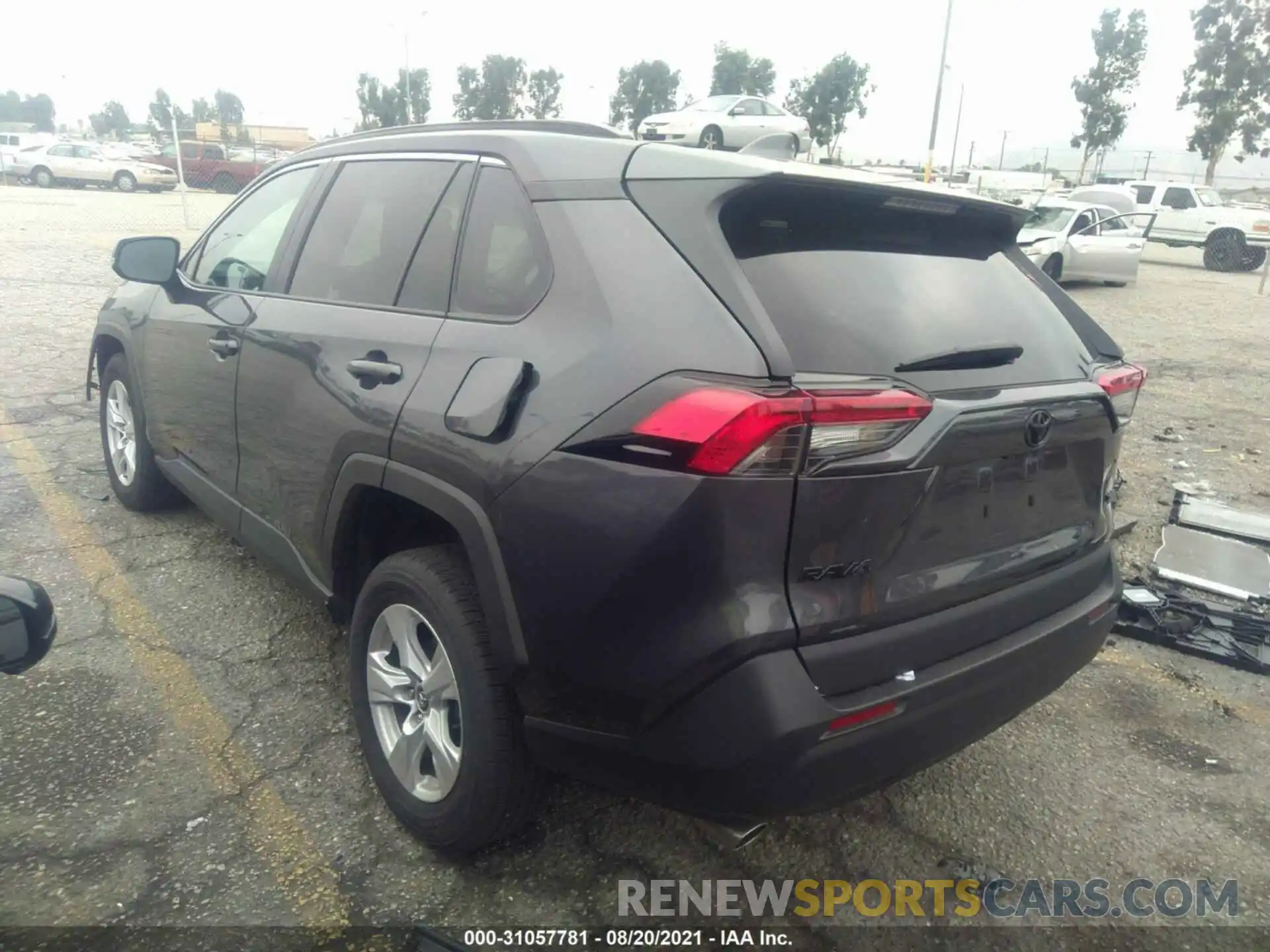 3 Photograph of a damaged car 2T3W1RFV7LW077088 TOYOTA RAV4 2020