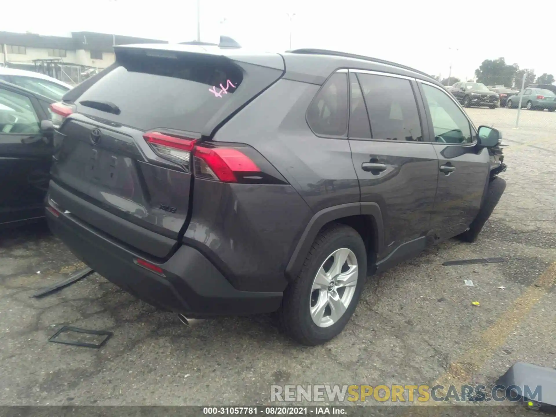 4 Photograph of a damaged car 2T3W1RFV7LW077088 TOYOTA RAV4 2020