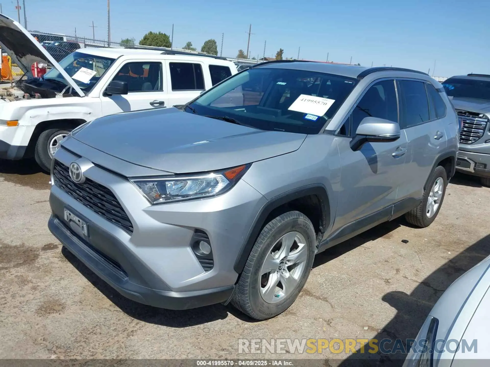 2 Photograph of a damaged car 2T3W1RFV7LW085269 TOYOTA RAV4 2020