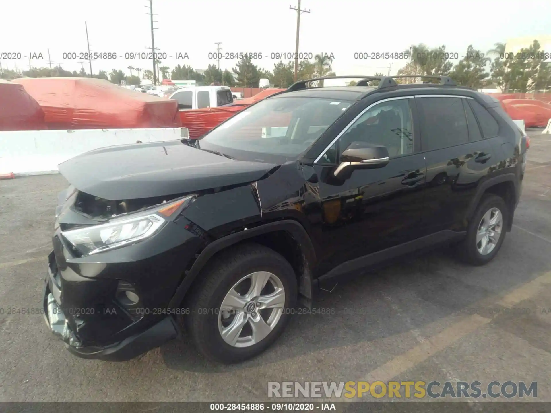 2 Photograph of a damaged car 2T3W1RFV8LC034526 TOYOTA RAV4 2020