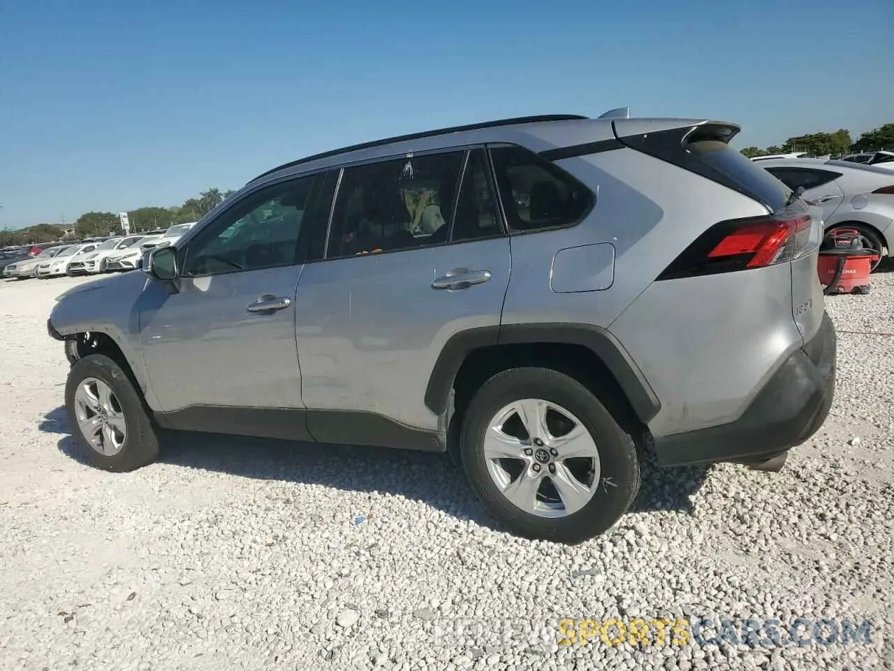 2 Photograph of a damaged car 2T3W1RFV8LC034719 TOYOTA RAV4 2020