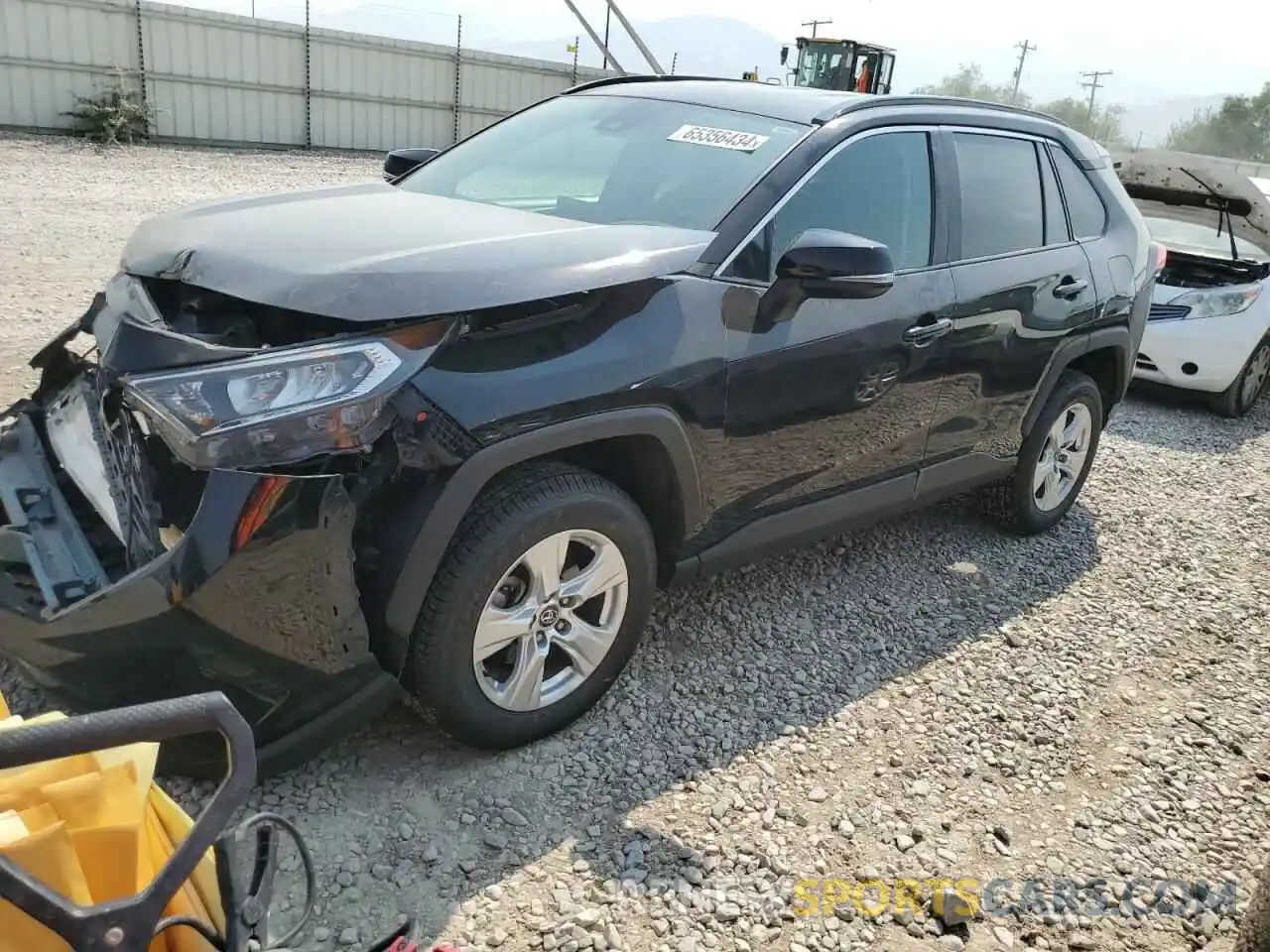 1 Photograph of a damaged car 2T3W1RFV8LC044618 TOYOTA RAV4 2020