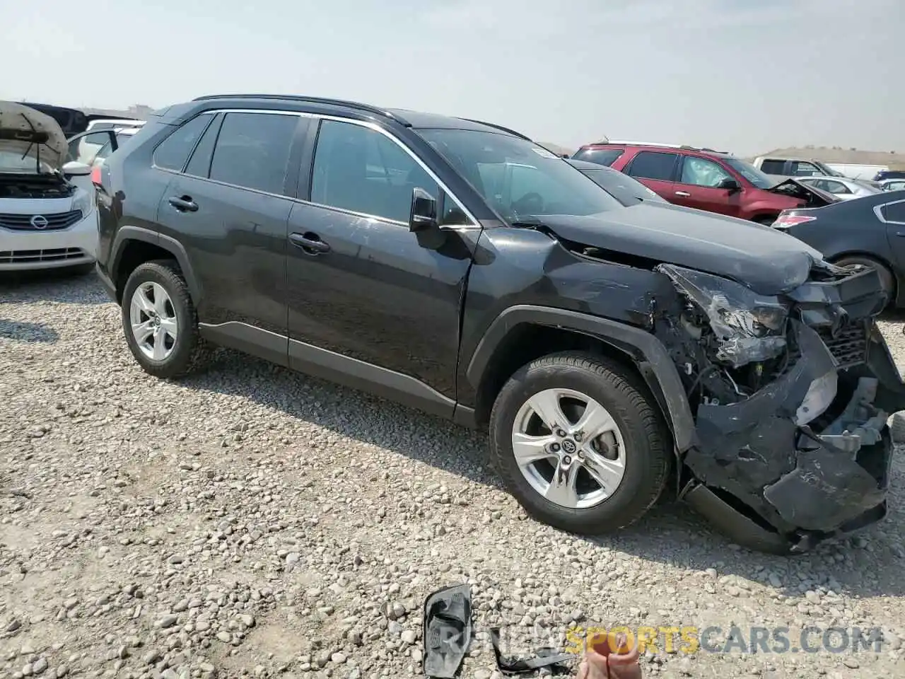 4 Photograph of a damaged car 2T3W1RFV8LC044618 TOYOTA RAV4 2020