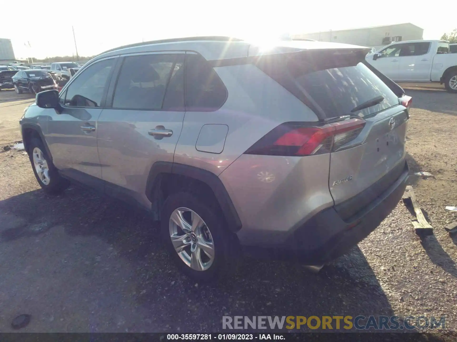 3 Photograph of a damaged car 2T3W1RFV8LC046191 TOYOTA RAV4 2020