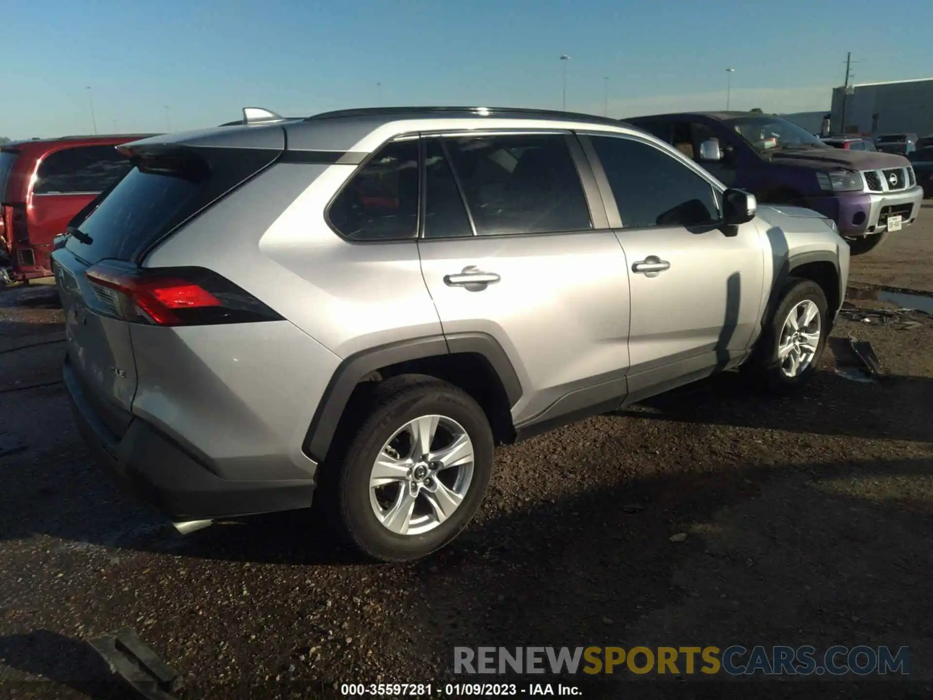 4 Photograph of a damaged car 2T3W1RFV8LC046191 TOYOTA RAV4 2020