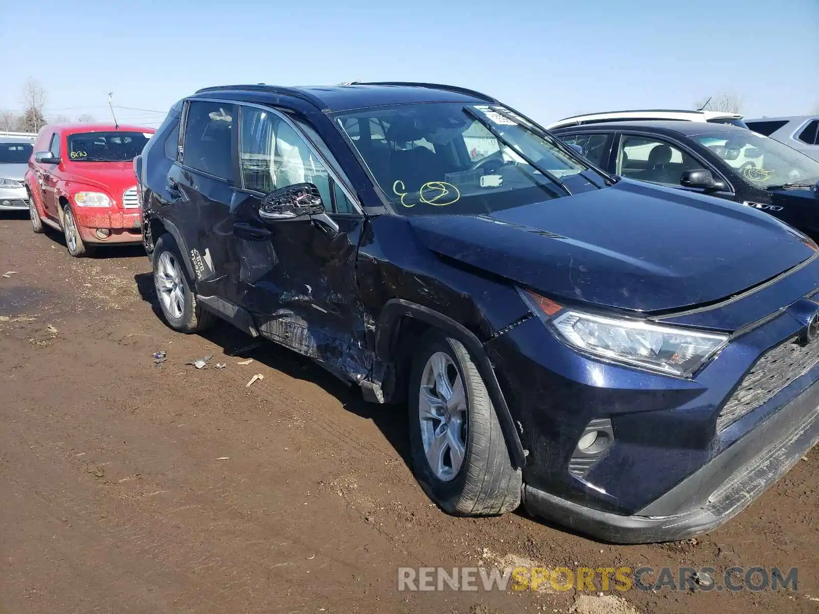 9 Photograph of a damaged car 2T3W1RFV8LC046529 TOYOTA RAV4 2020