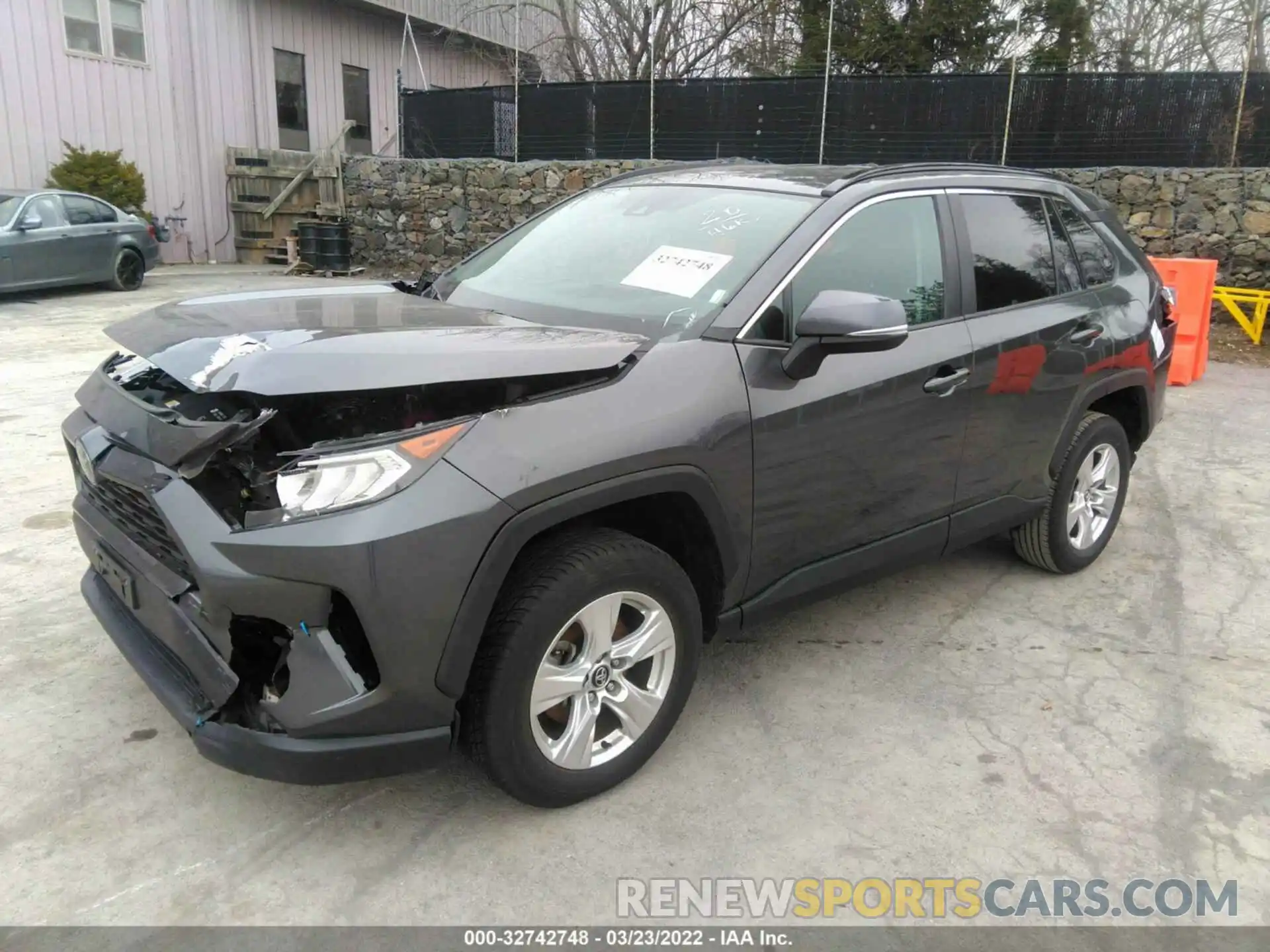 2 Photograph of a damaged car 2T3W1RFV8LC046577 TOYOTA RAV4 2020