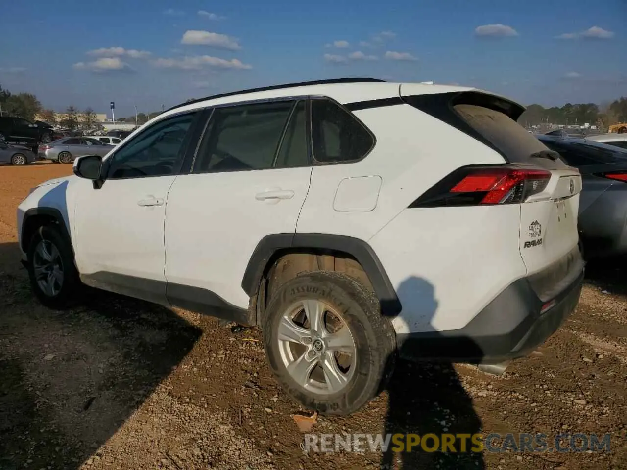 2 Photograph of a damaged car 2T3W1RFV8LC053156 TOYOTA RAV4 2020