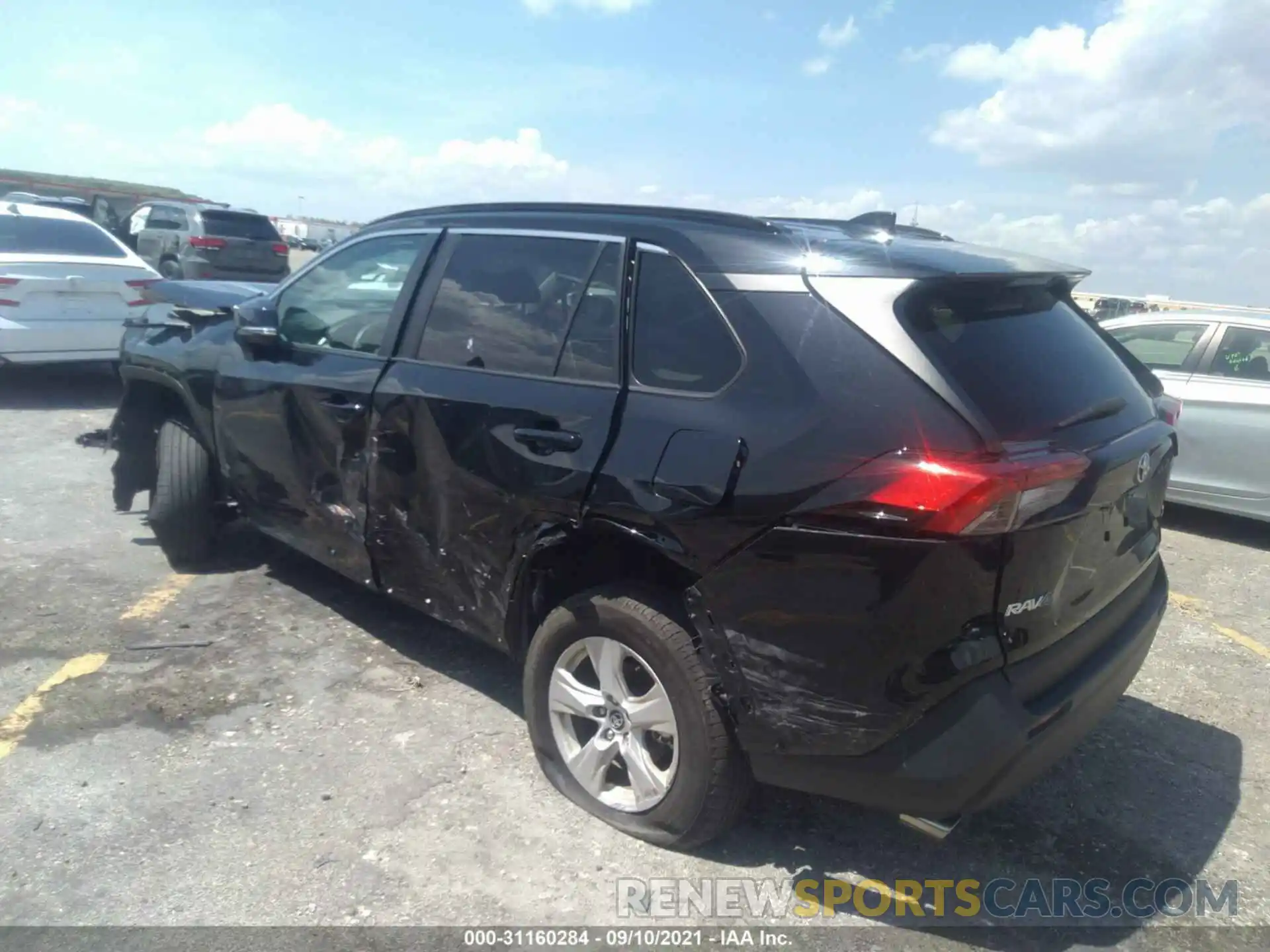 3 Photograph of a damaged car 2T3W1RFV8LC064884 TOYOTA RAV4 2020