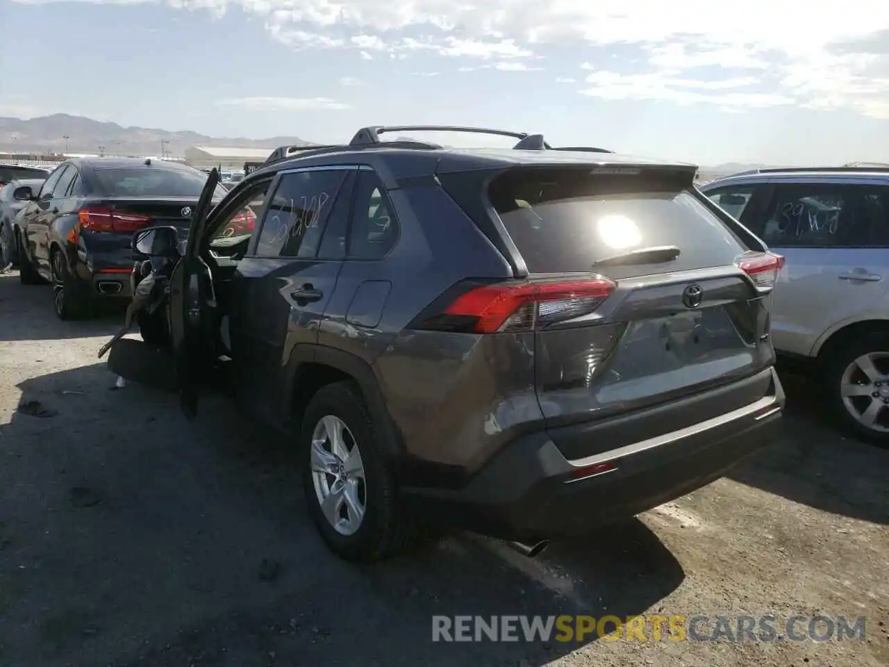 3 Photograph of a damaged car 2T3W1RFV8LC064951 TOYOTA RAV4 2020