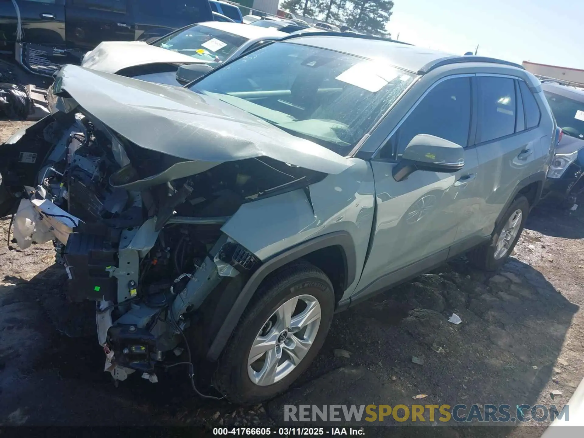 2 Photograph of a damaged car 2T3W1RFV8LC082818 TOYOTA RAV4 2020