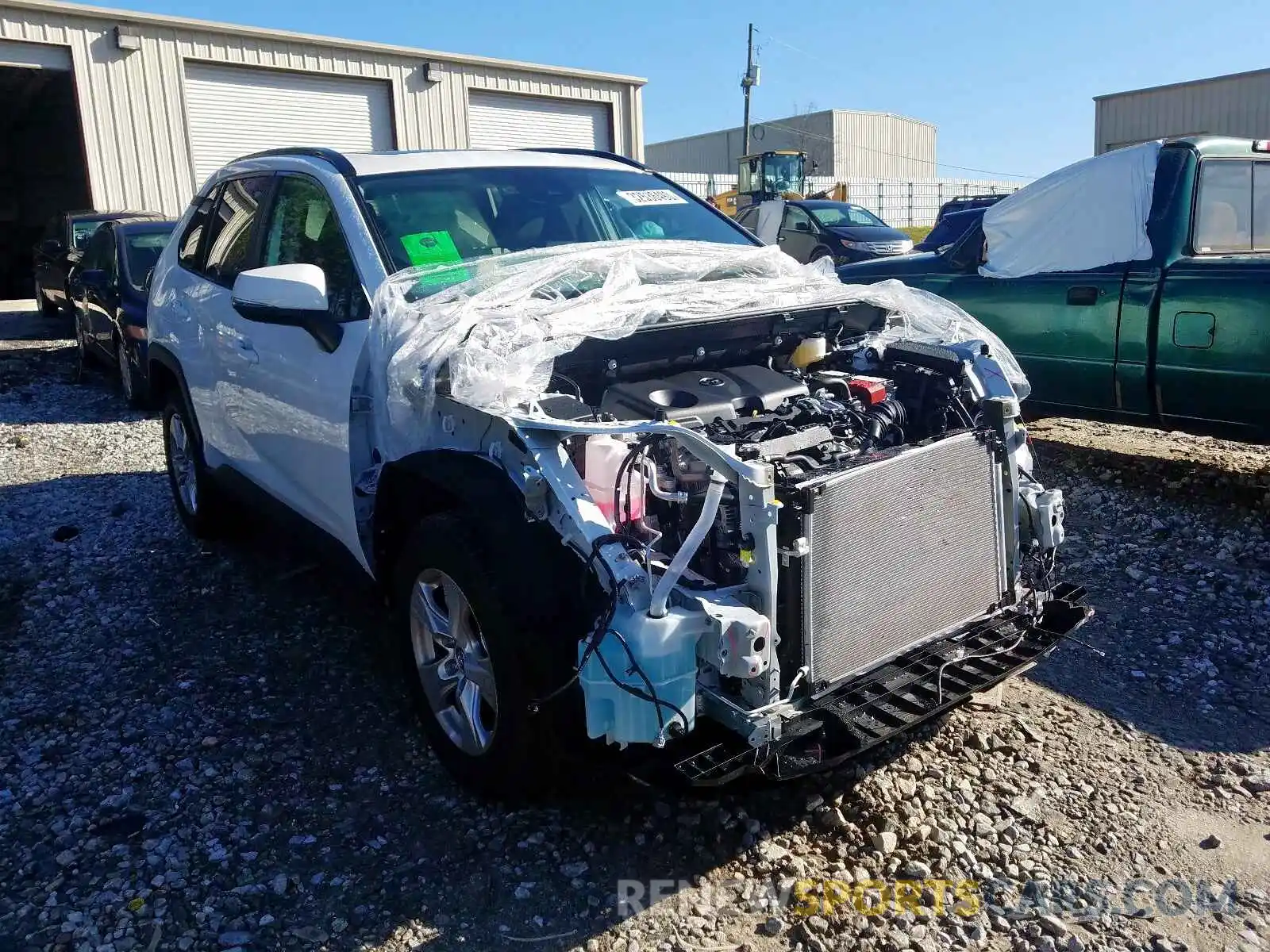 1 Photograph of a damaged car 2T3W1RFV8LW065449 TOYOTA RAV4 2020