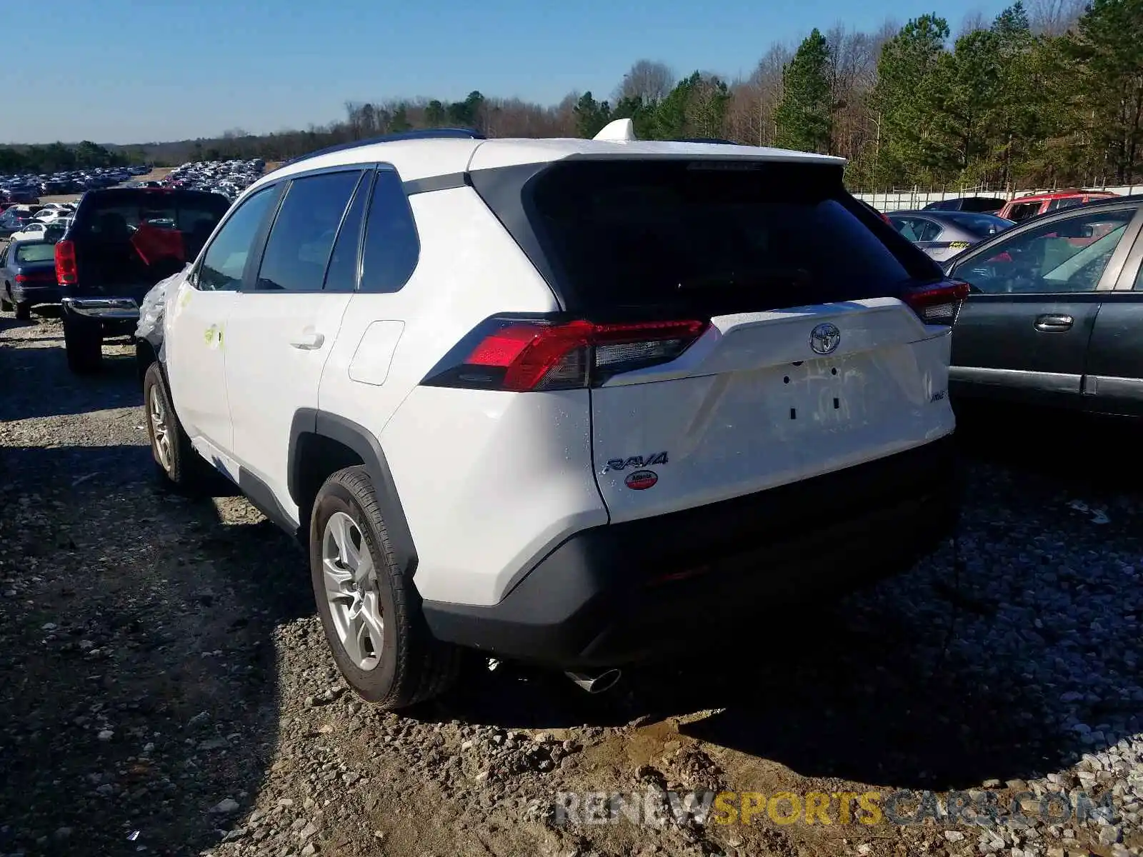 3 Photograph of a damaged car 2T3W1RFV8LW065449 TOYOTA RAV4 2020