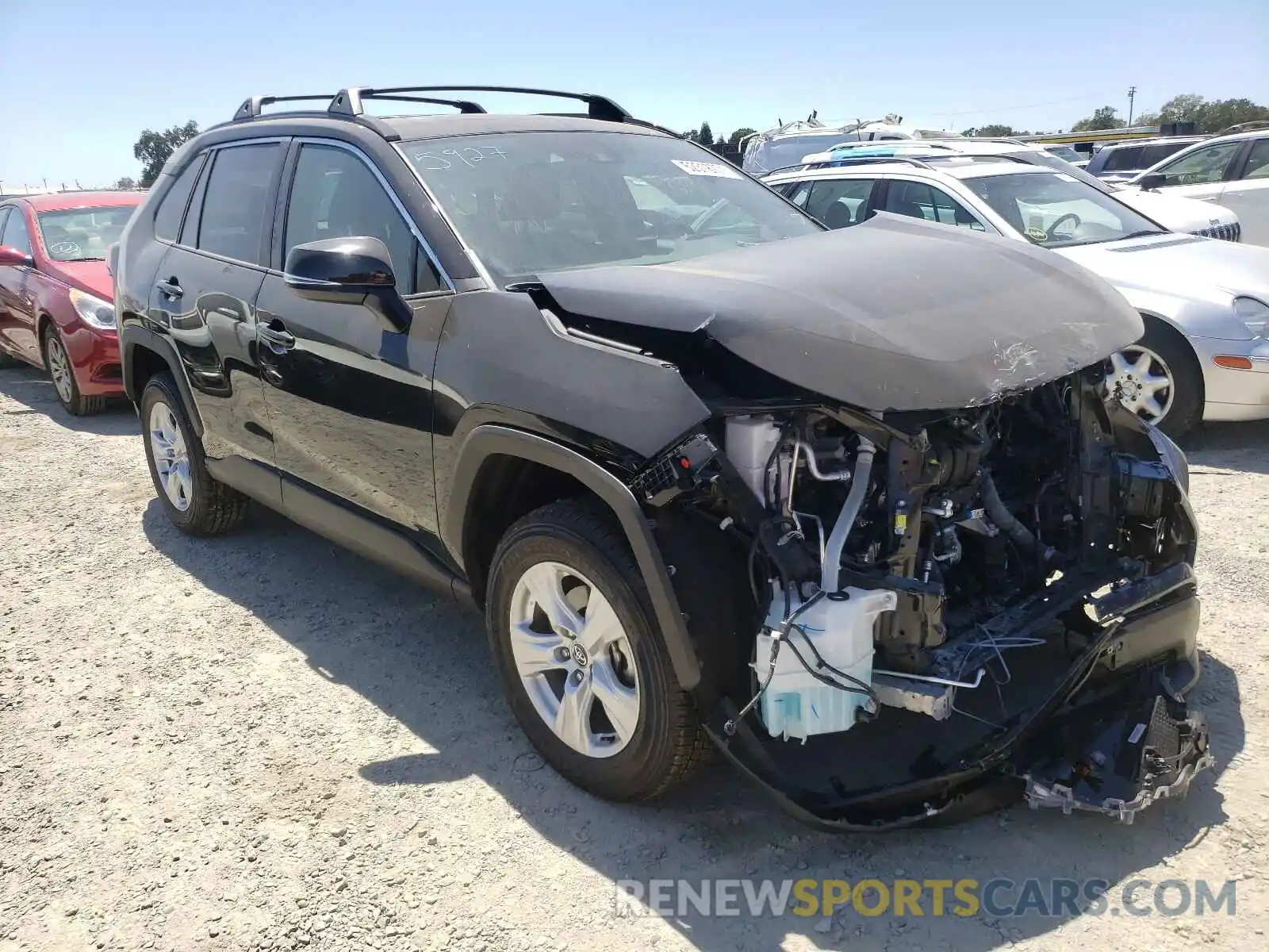 1 Photograph of a damaged car 2T3W1RFV8LW102483 TOYOTA RAV4 2020