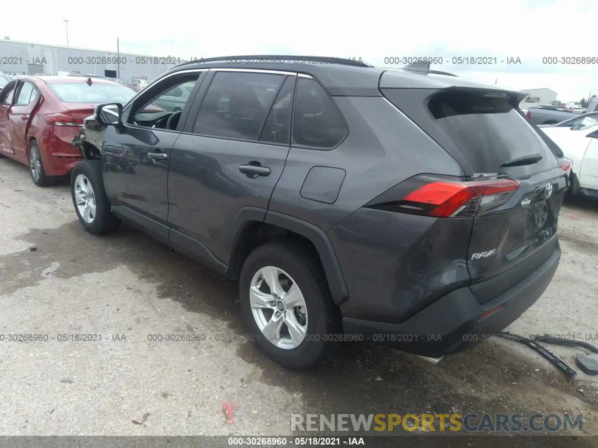 3 Photograph of a damaged car 2T3W1RFV8LW103214 TOYOTA RAV4 2020