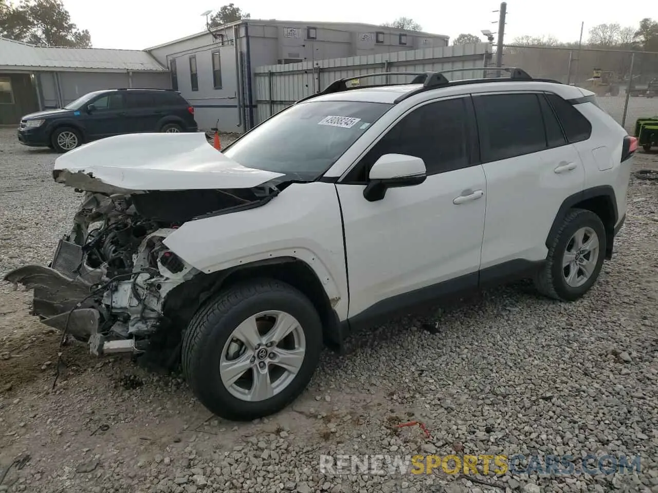 1 Photograph of a damaged car 2T3W1RFV9LC039573 TOYOTA RAV4 2020